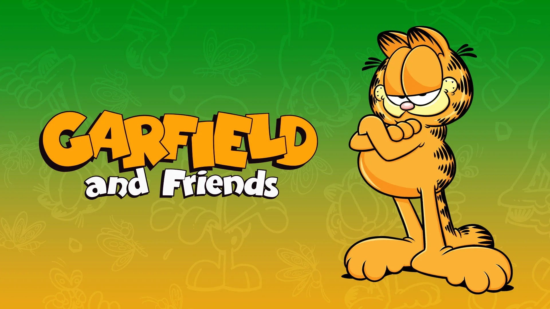Garfield and Friends (1988) home theater movie art - The Popcorn Poster Store