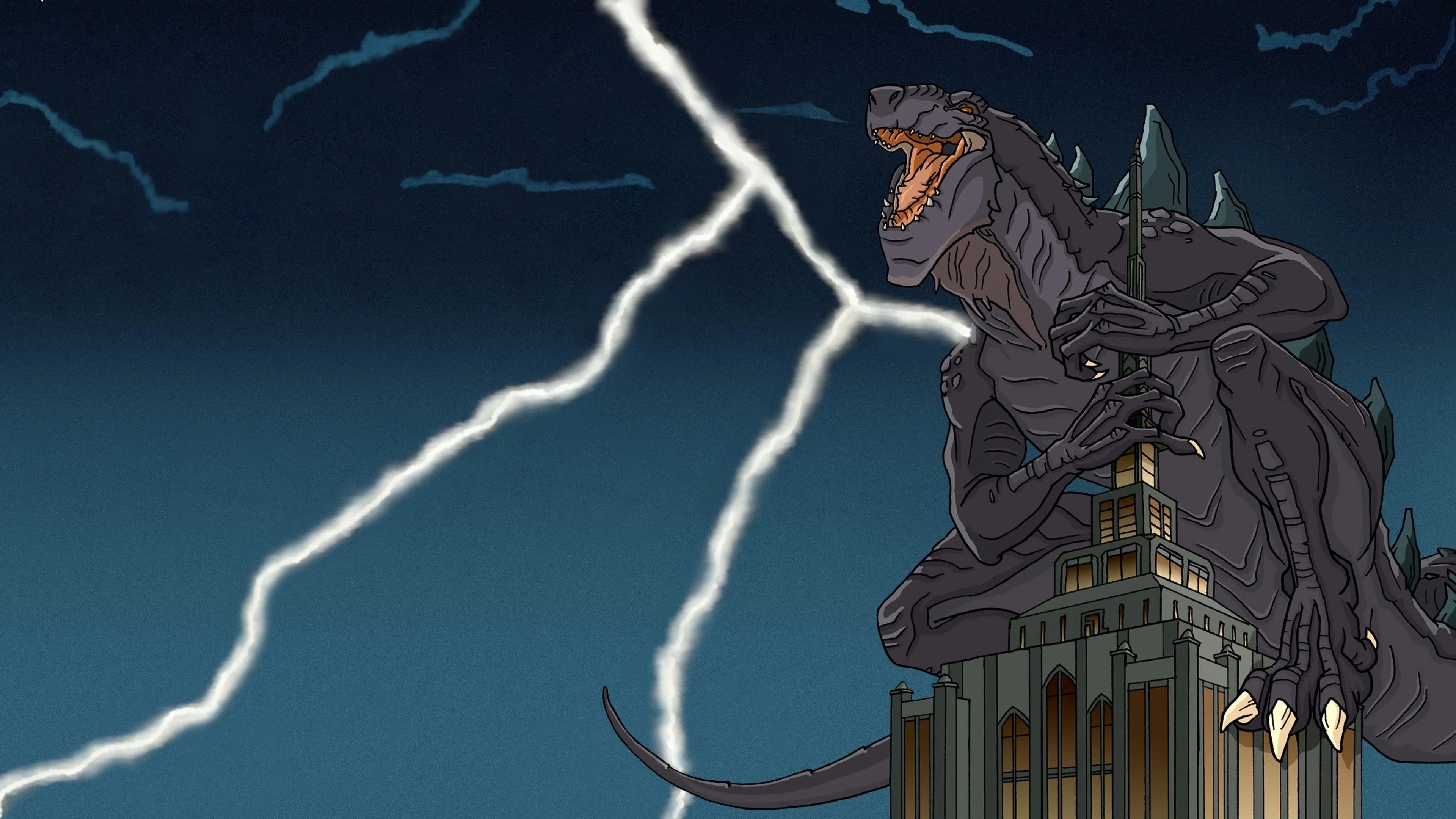 Godzilla The Series (1998) home theater movie art - The Popcorn Poster Store