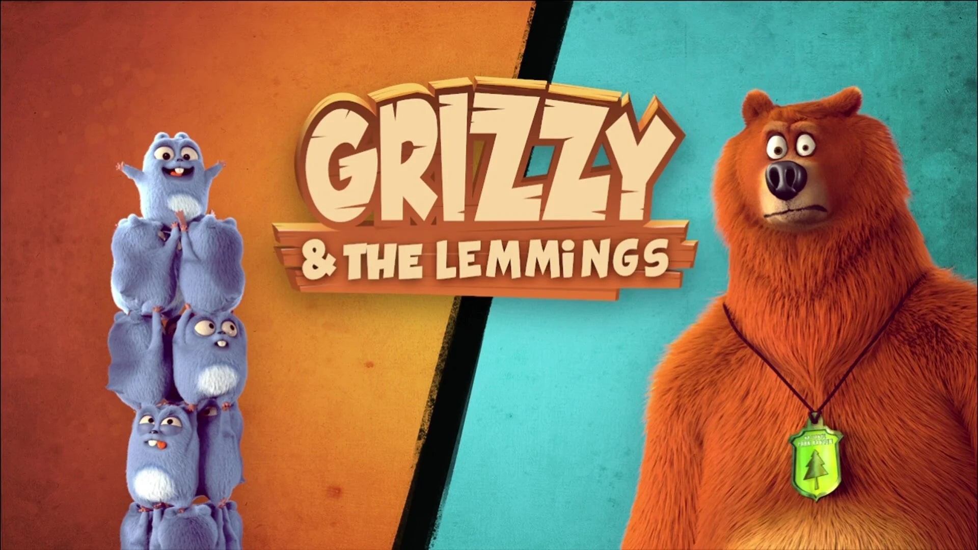 Grizzy & the Lemmings (2016) home theater movie art - The Popcorn Poster Store