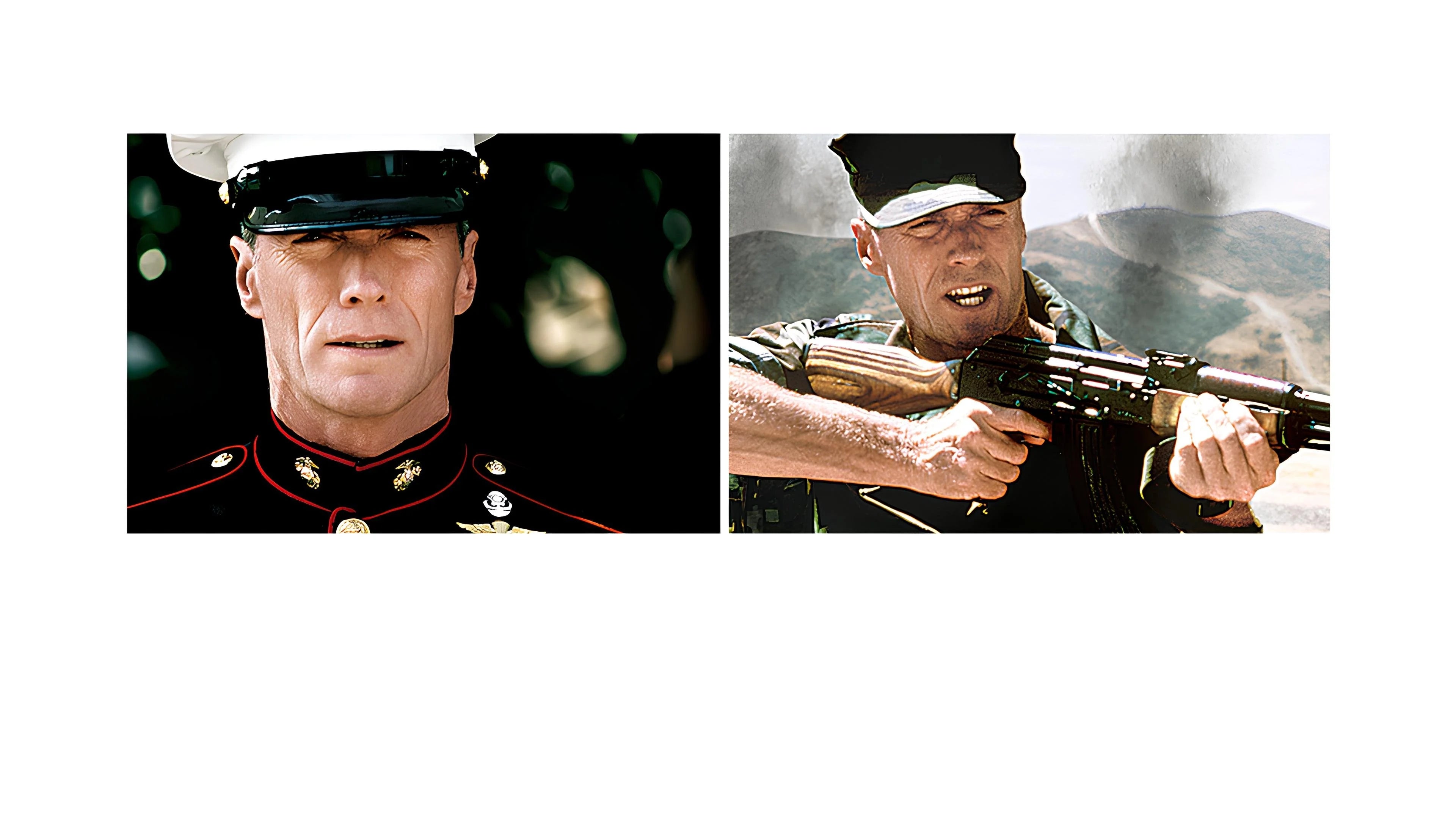 Heartbreak Ridge (1986) home theater movie art - The Popcorn Poster Store