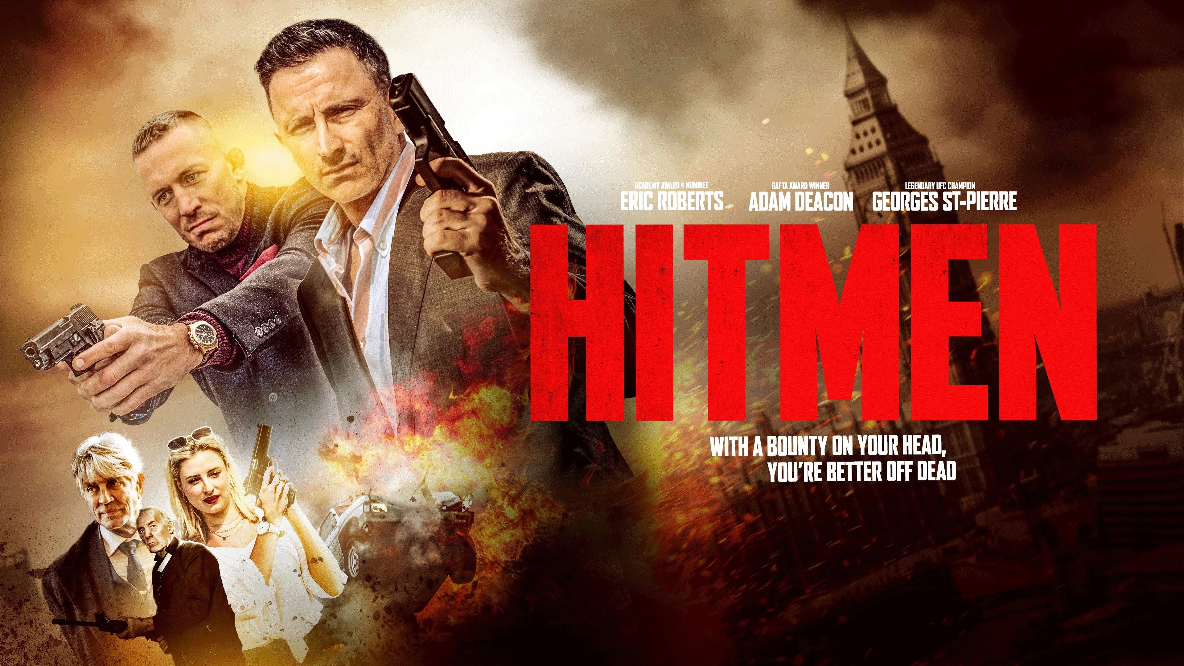 Hitmen (2023) home theater movie art - The Popcorn Poster Store