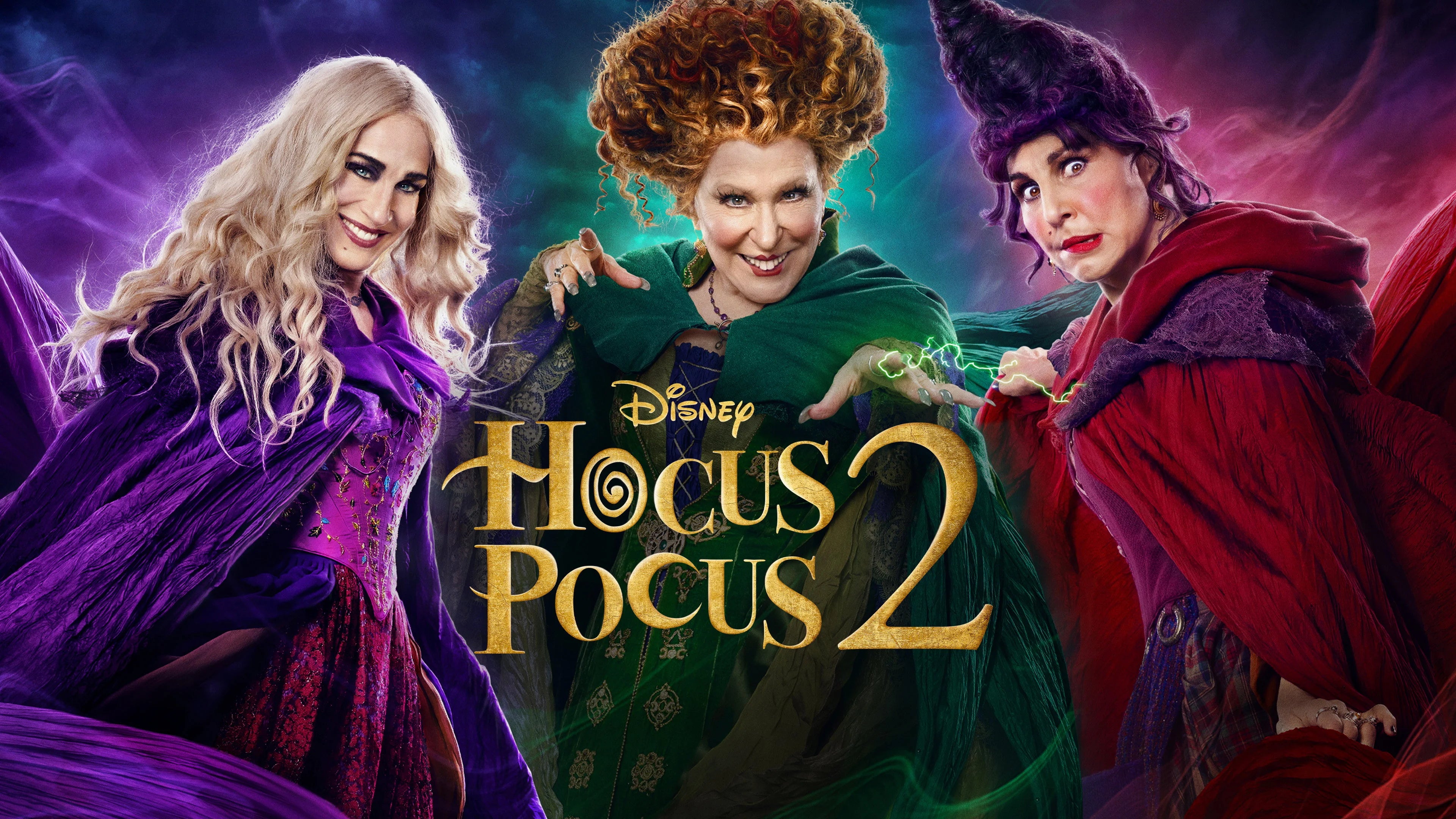 Hocus Pocus 2 (2022) home theater movie art - The Popcorn Poster Store