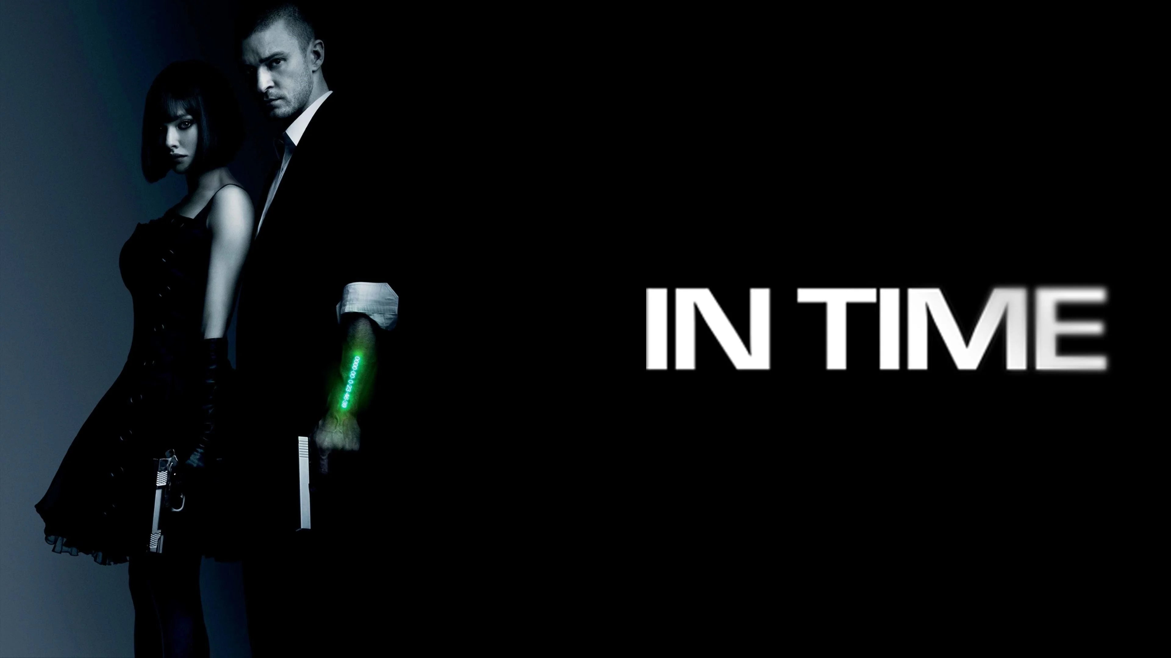 In Time (2011) home theater movie art - The Popcorn Poster Store