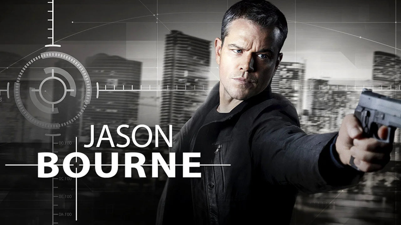 Jason Bourne (2016) home theater movie art - The Popcorn Poster Store