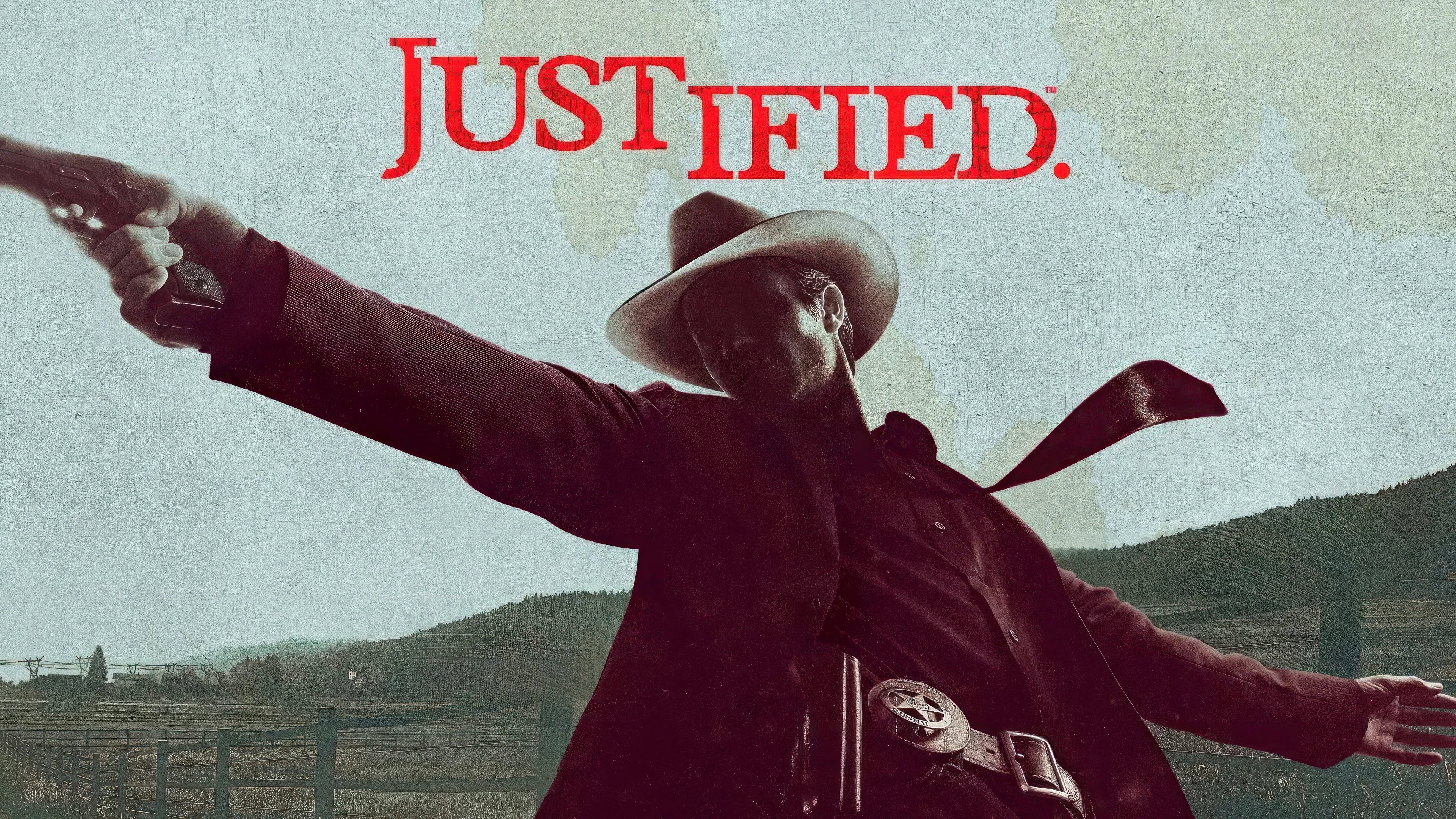 Justified (2010) home theater movie art - The Popcorn Poster Store