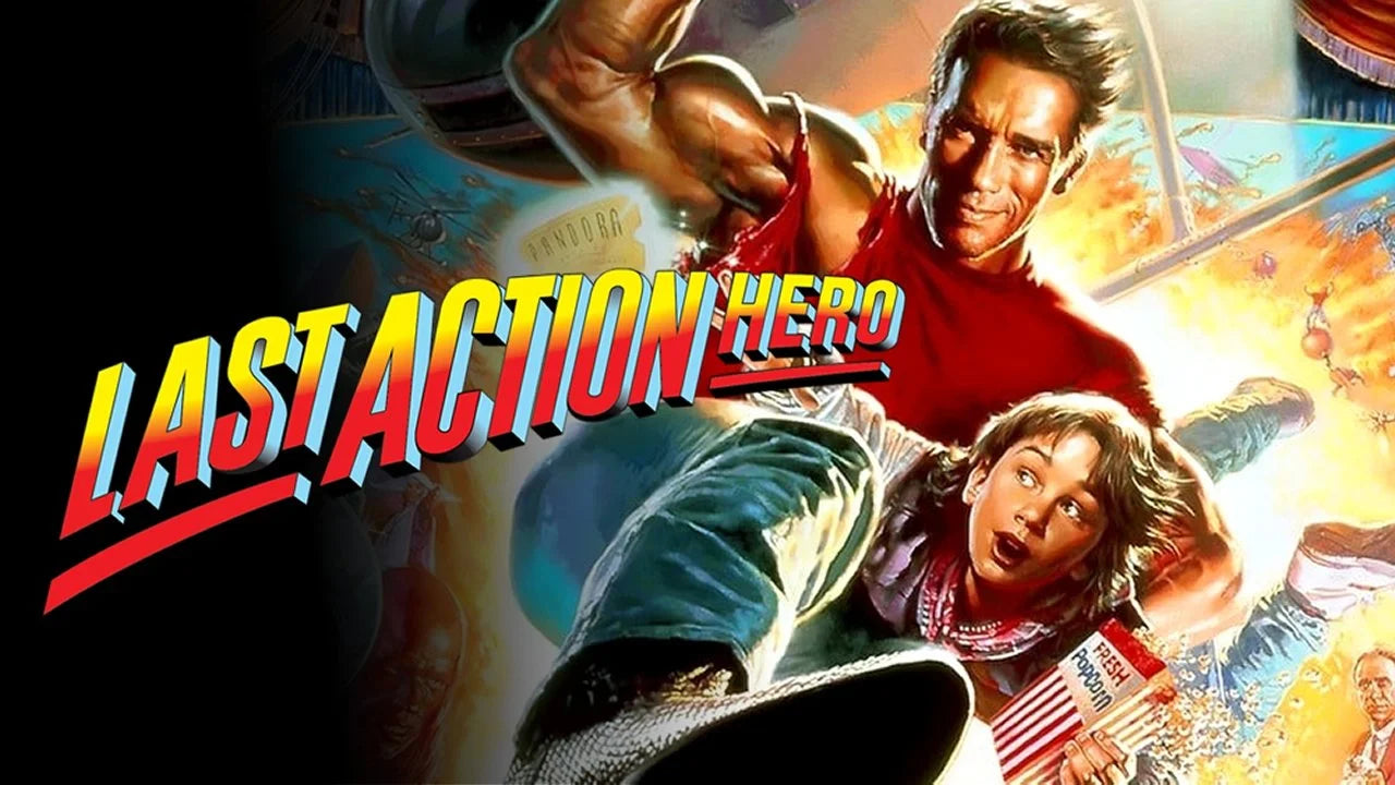 Last Action Hero (1993) home theater movie art - The Popcorn Poster Store