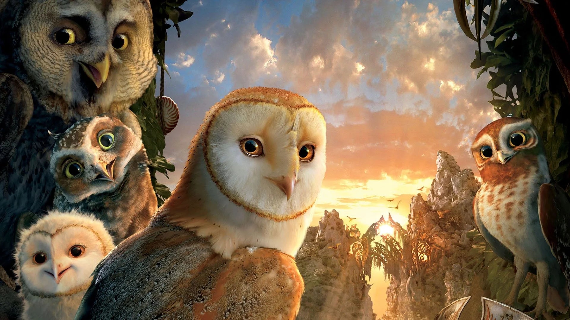 Legend of the Guardians The Owls of Ga'Hoole (2010) home theater movie art - The Popcorn Poster Store