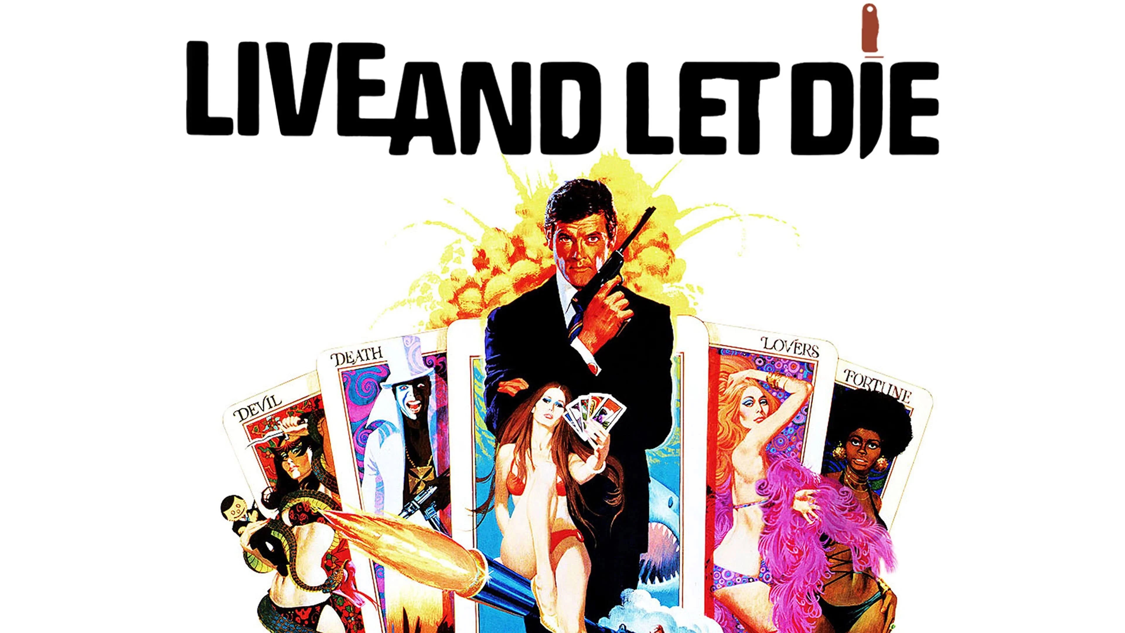 Live and Let Die (1973) home theater movie art - The Popcorn Poster Store