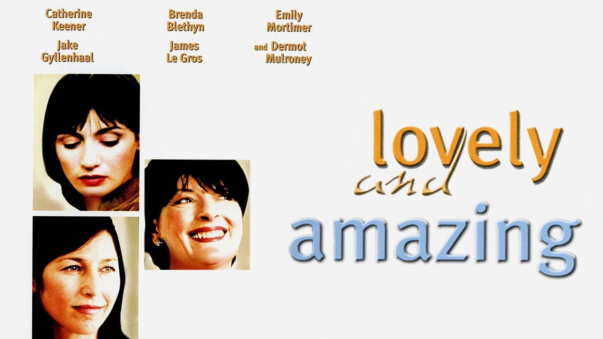 Lovely & Amazing (2002) home theater movie art - The Popcorn Poster Store