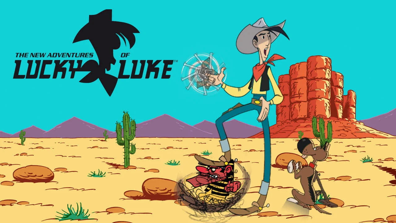 Lucky Luke (1984) home theater movie art - The Popcorn Poster Store