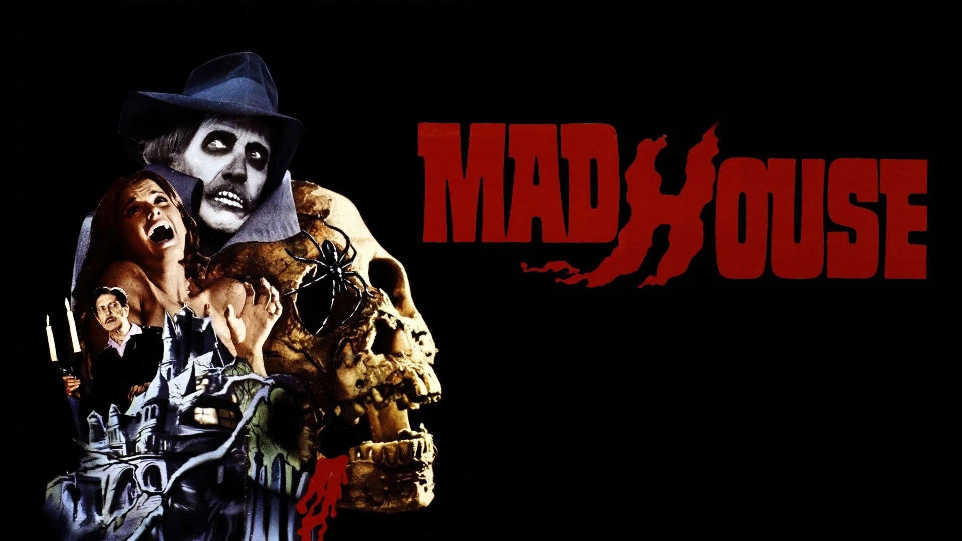 Madhouse (1974) home theater movie art - The Popcorn Poster Store
