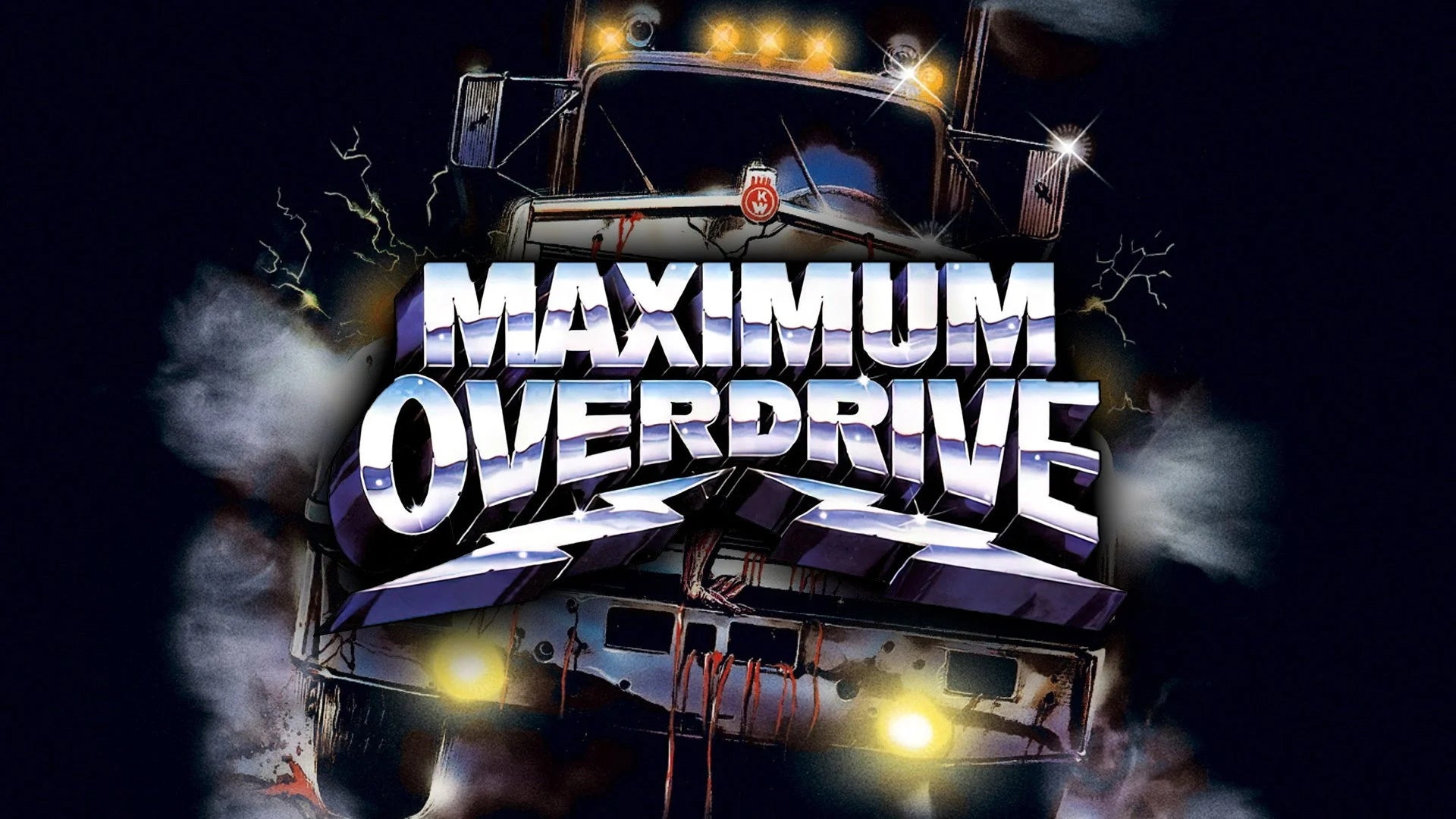 Maximum Overdrive (1986) home theater movie art - The Popcorn Poster Store