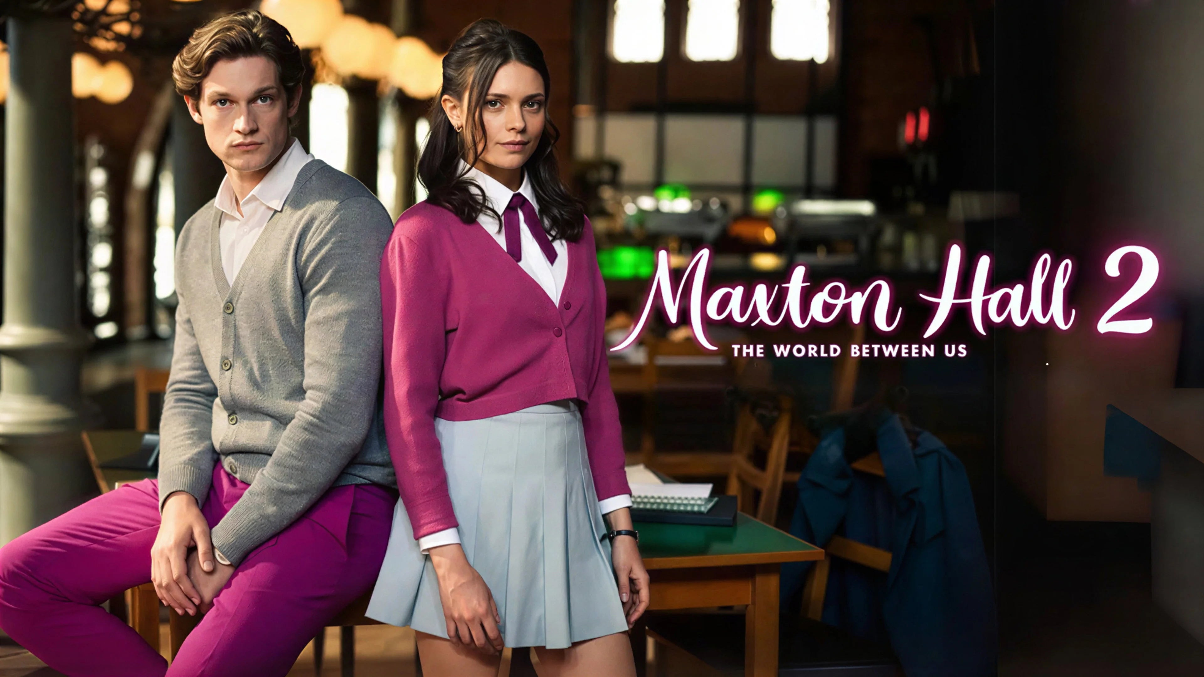 Maxton Hall – The World Between Us (2024) home theater movie art - The Popcorn Poster Store