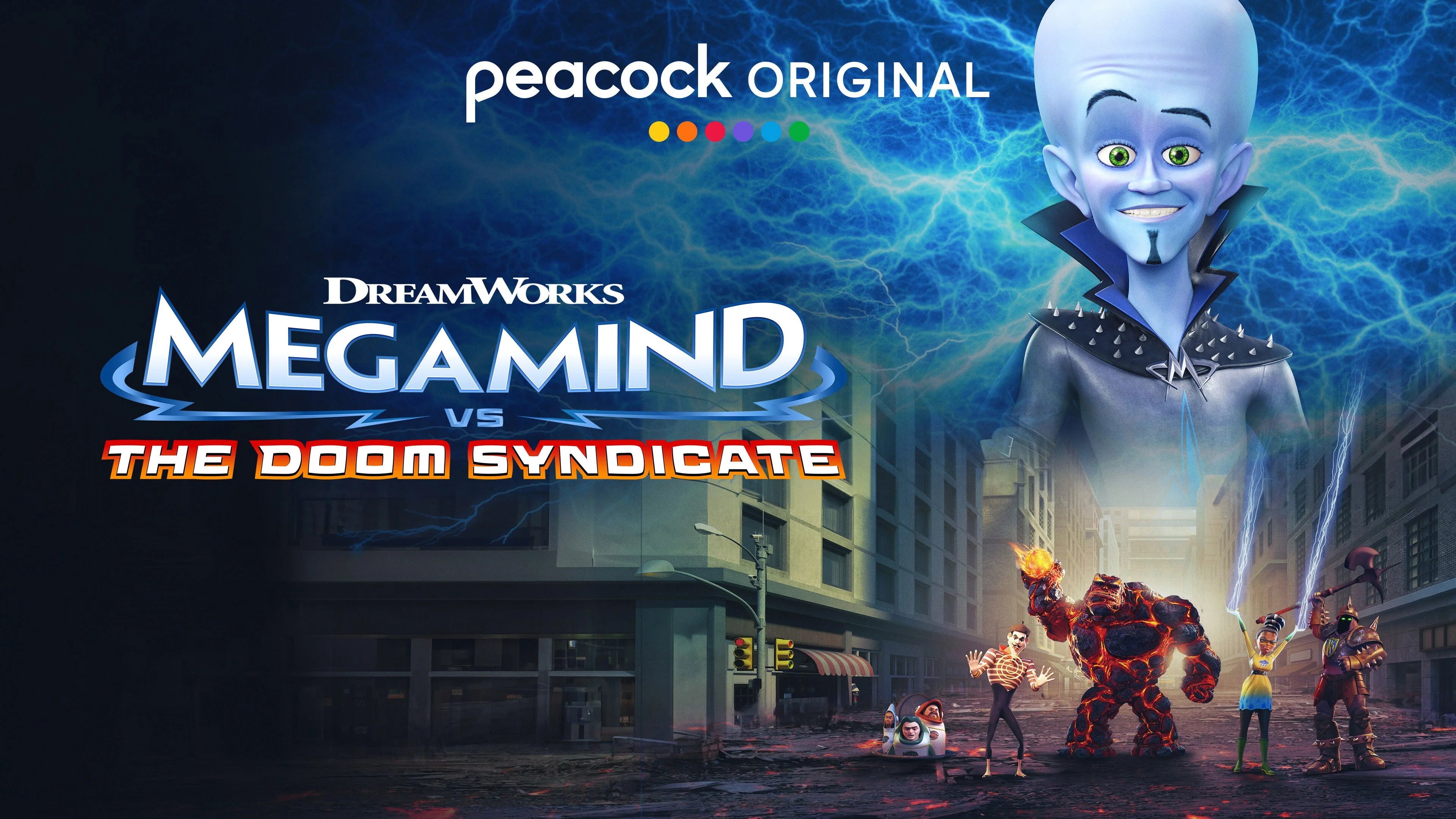 Megamind vs. the Doom Syndicate (2024) home theater movie art - The Popcorn Poster Store