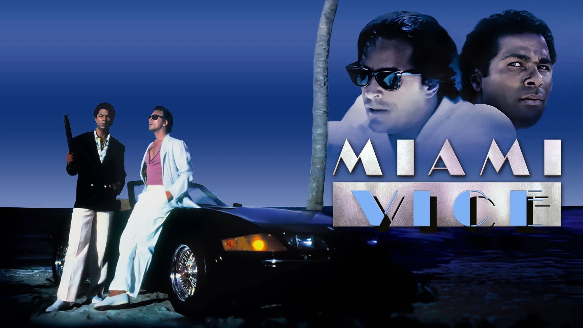 Miami Vice (1984) home theater movie art - The Popcorn Poster Store