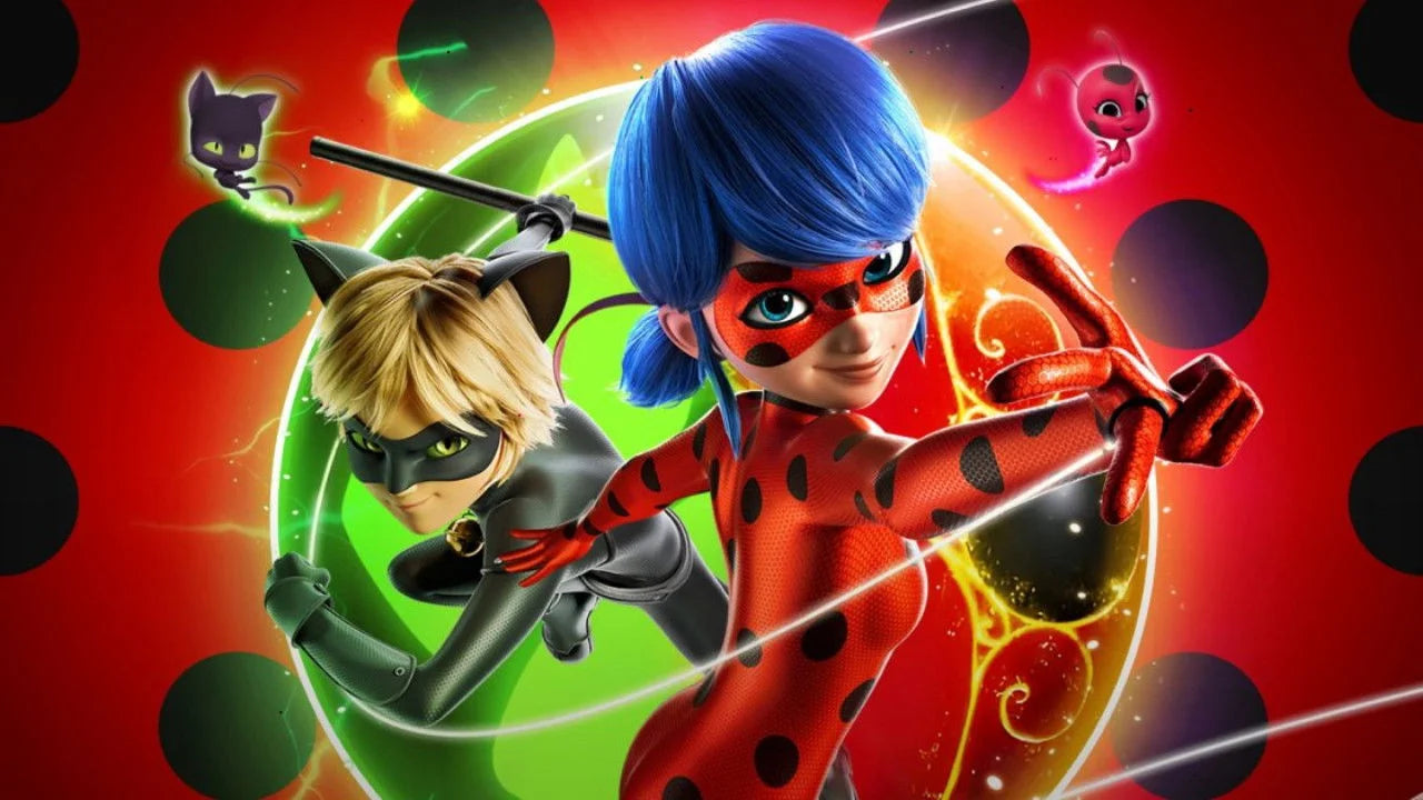 Miraculous Ladybug & Cat Noir, The Movie (2023) home theater movie art - The Popcorn Poster Store