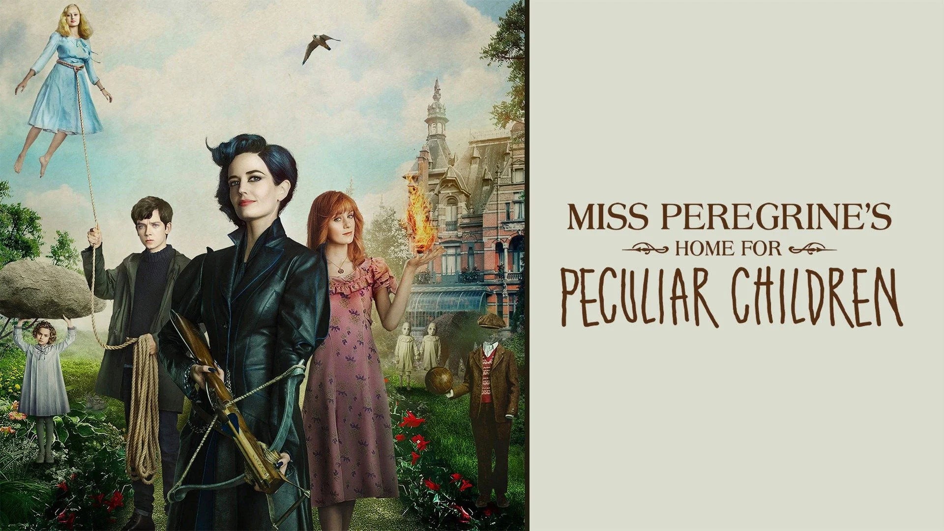 Miss Peregrine's Home for Peculiar Children (2016) home theater movie art - The Popcorn Poster Store