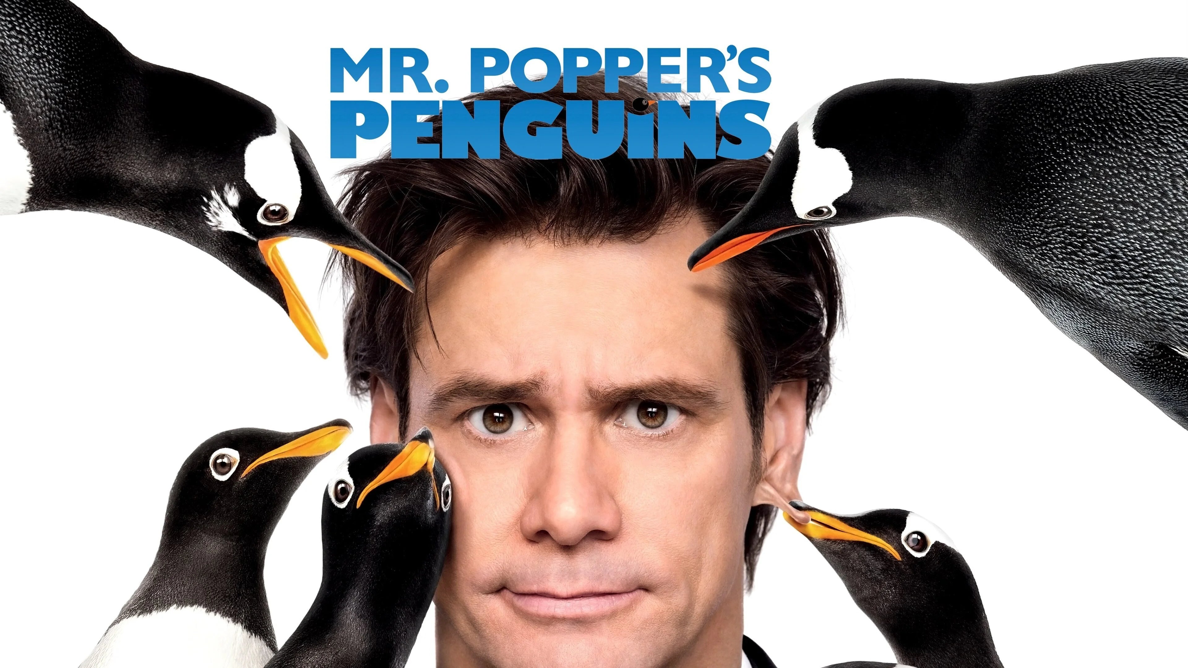 Mr. Popper's Penguins (2011) home theater movie art - The Popcorn Poster Store