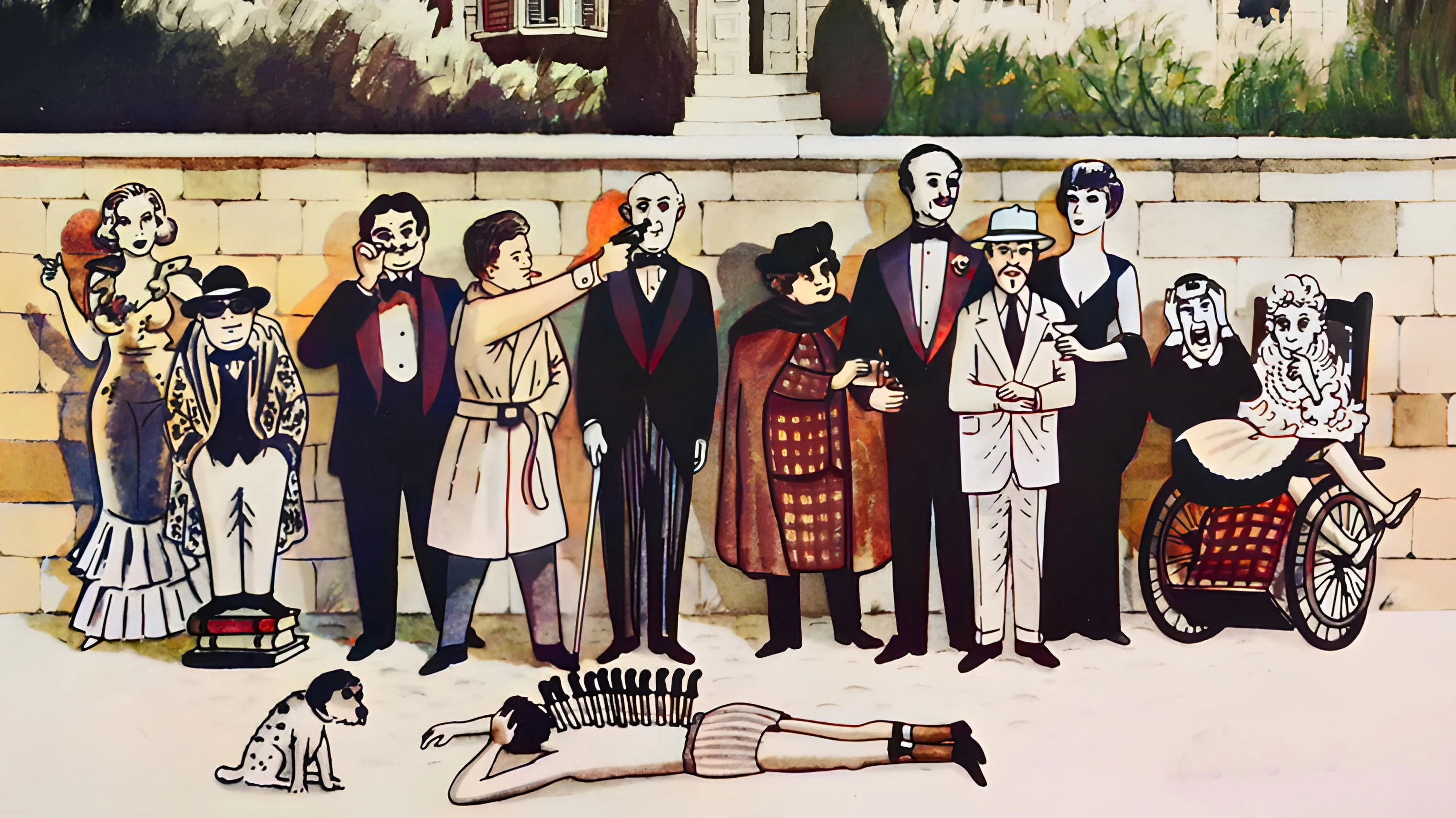 Murder by Death (1976) home theater movie art - The Popcorn Poster Store