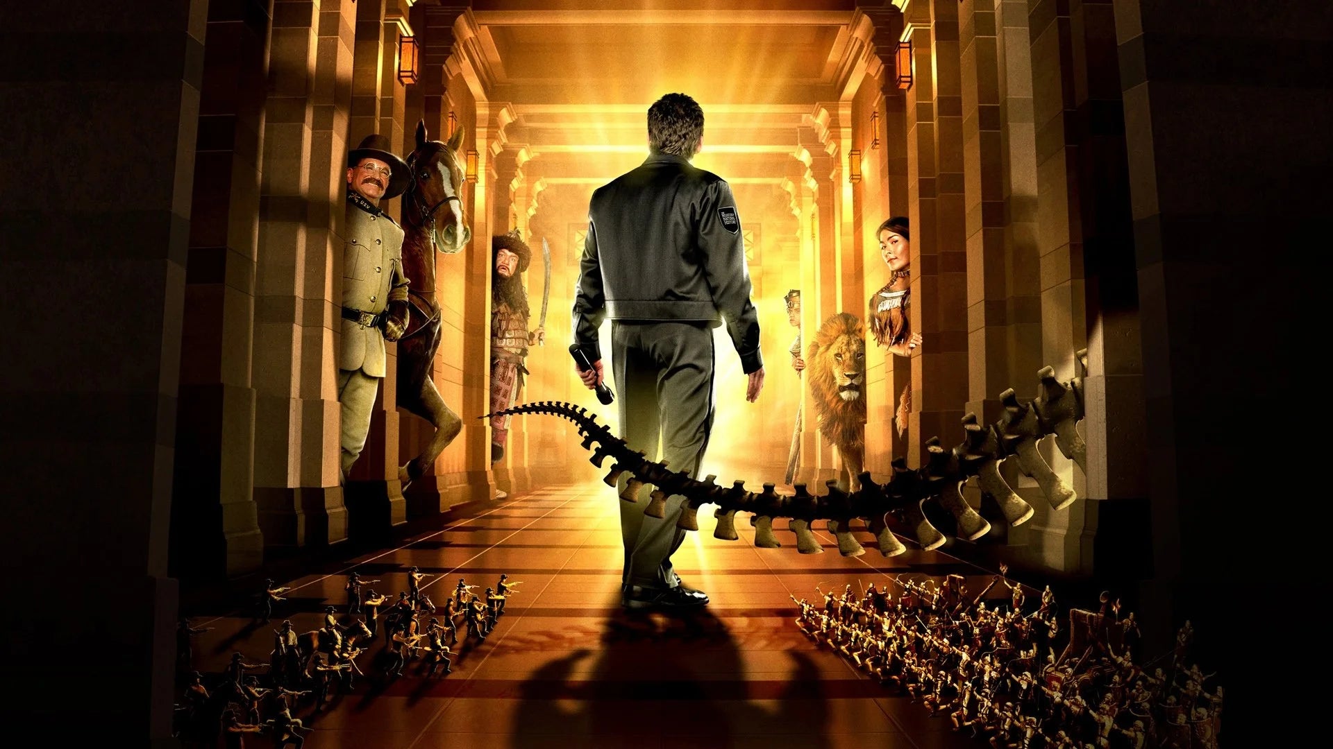 Night at the Museum (2006) home theater movie art - The Popcorn Poster Store