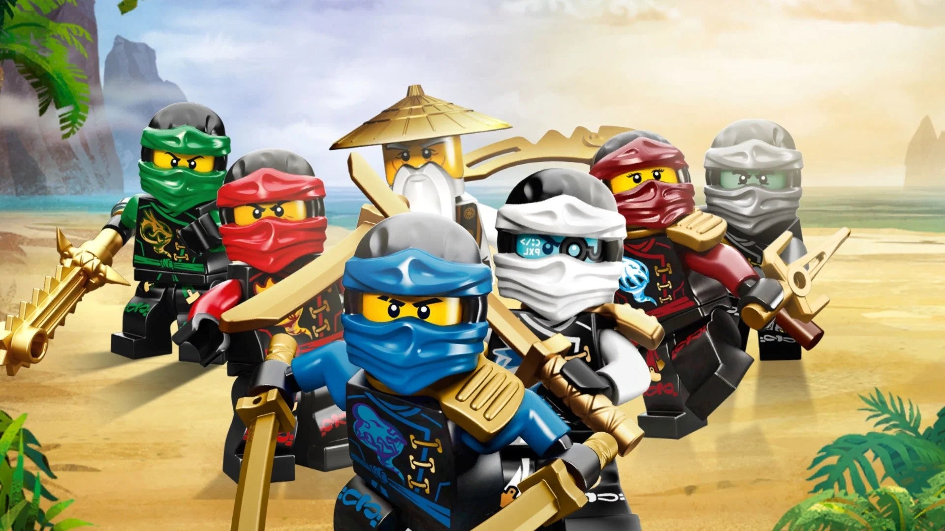 Ninjago Masters of Spinjitzu (2012) home theater movie art - The Popcorn Poster Store