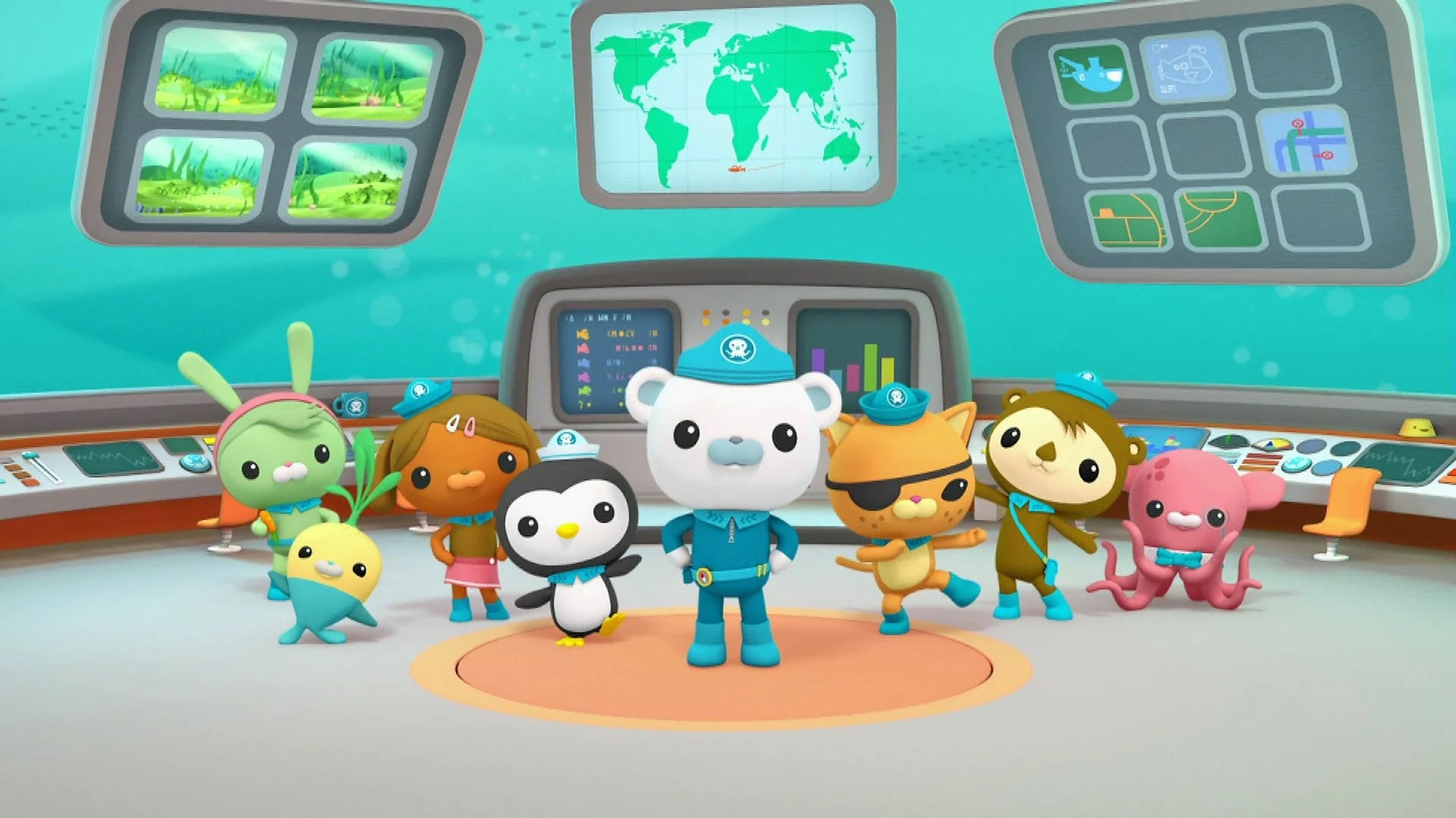 Octonauts (2010) home theater movie art - The Popcorn Poster Store