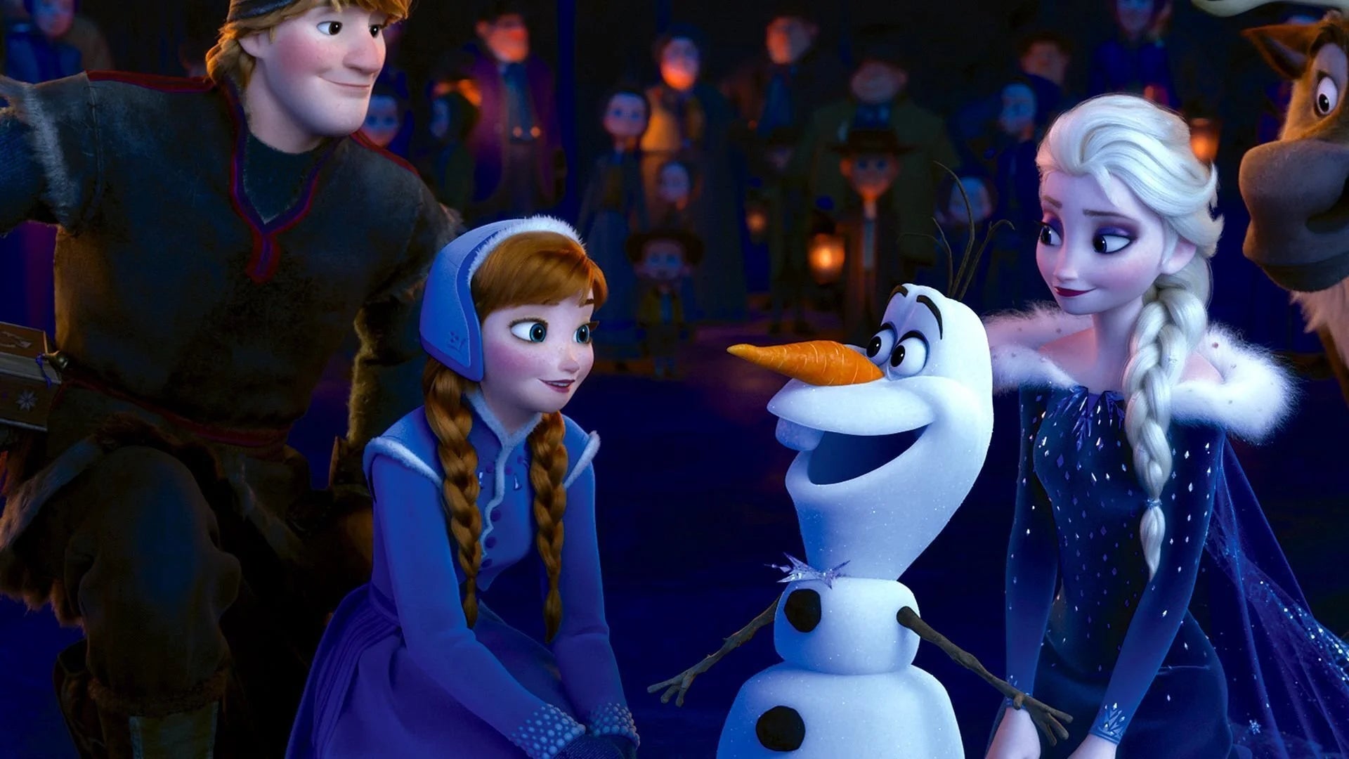 Olaf's Frozen Adventure (2017) home theater movie art - The Popcorn Poster Store