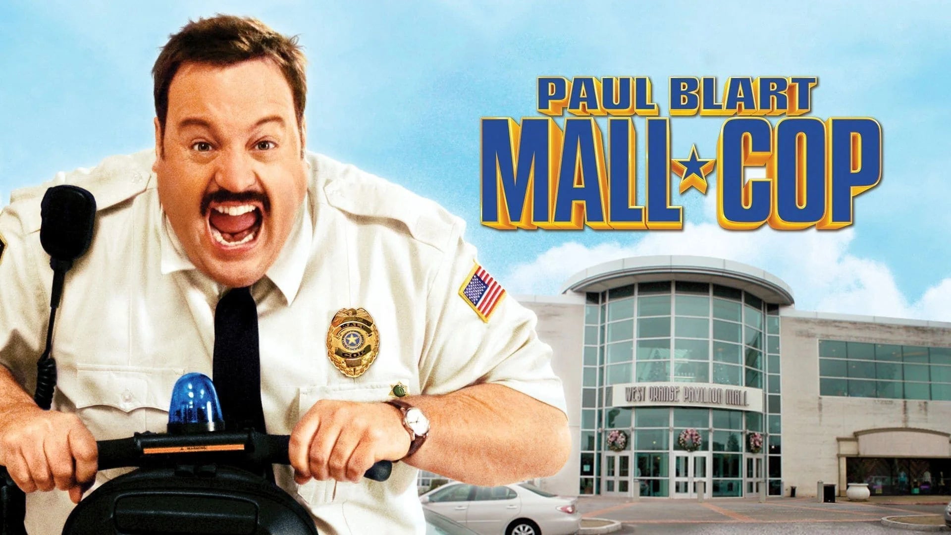 Paul Blart Mall Cop (2009) home theater movie art - The Popcorn Poster Store