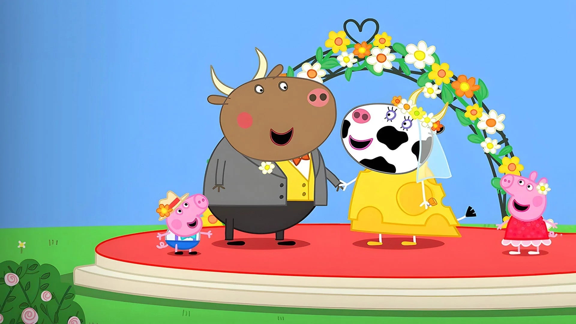 Peppa Pig (2004) home theater movie art - The Popcorn Poster Store