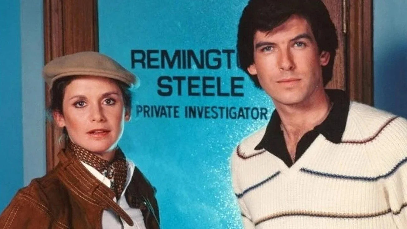 Remington Steele (1982) home theater movie art - The Popcorn Poster Store