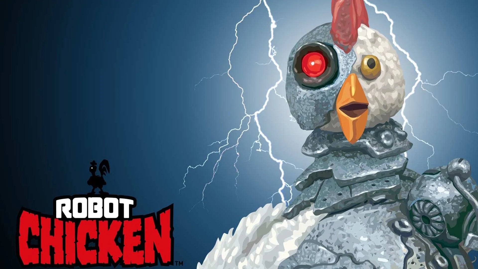 Robot Chicken (2005) home theater movie art - The Popcorn Poster Store