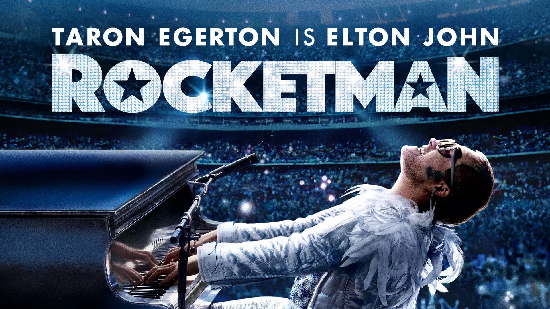 Rocketman (2019) home theater movie art - The Popcorn Poster Store