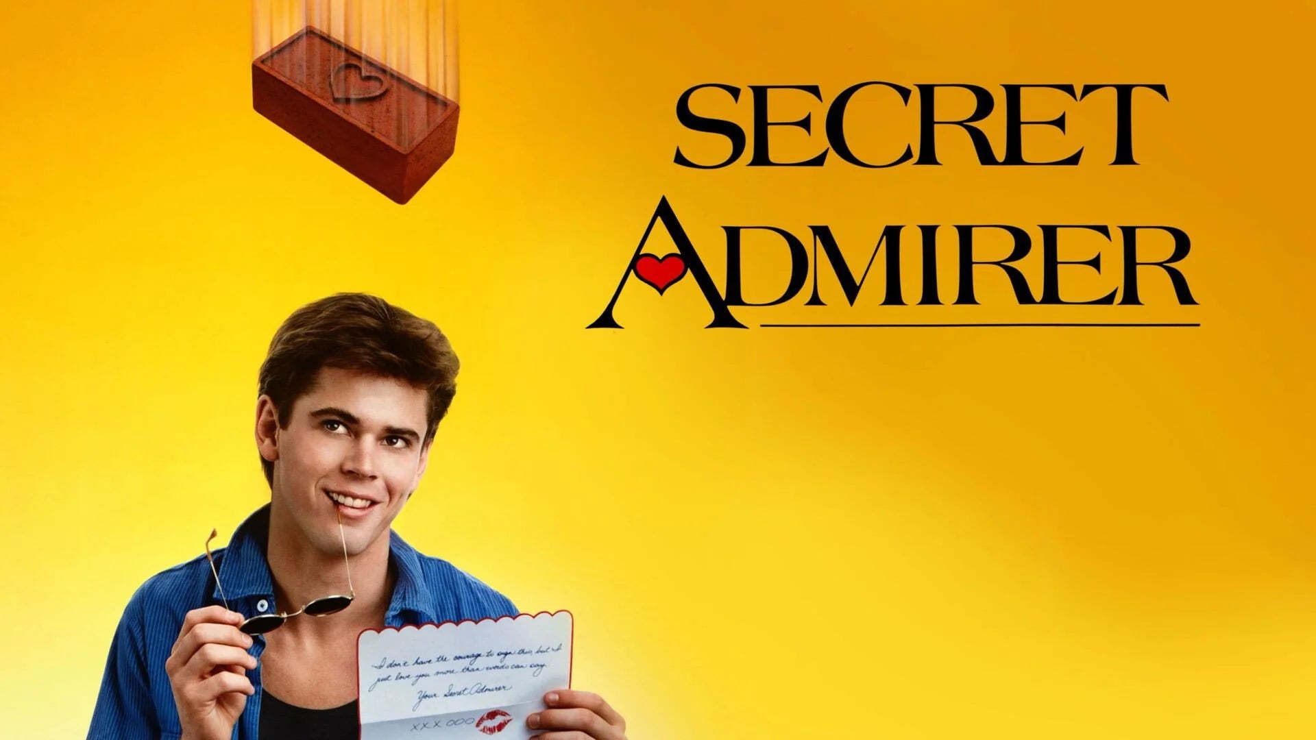 Secret Admirer (1985) home theater movie art - The Popcorn Poster Store