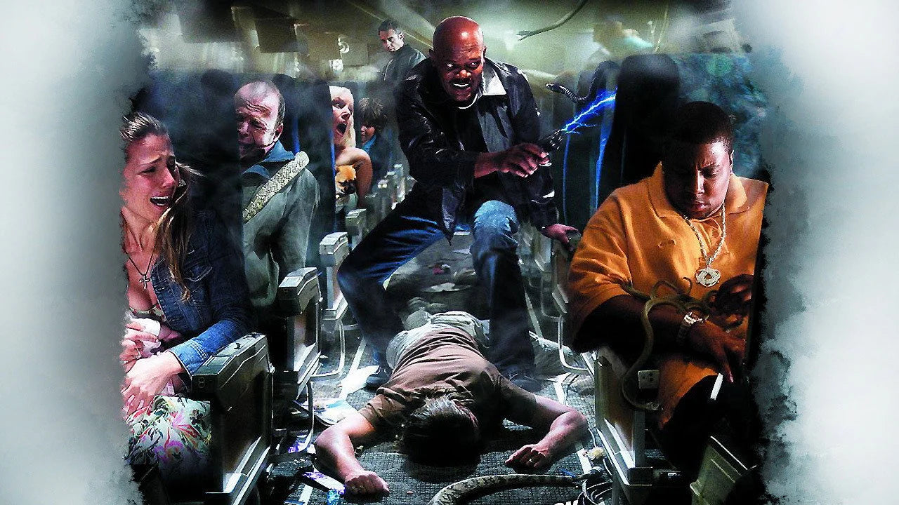 Snakes on a Plane (2006) home theater movie art - The Popcorn Poster Store