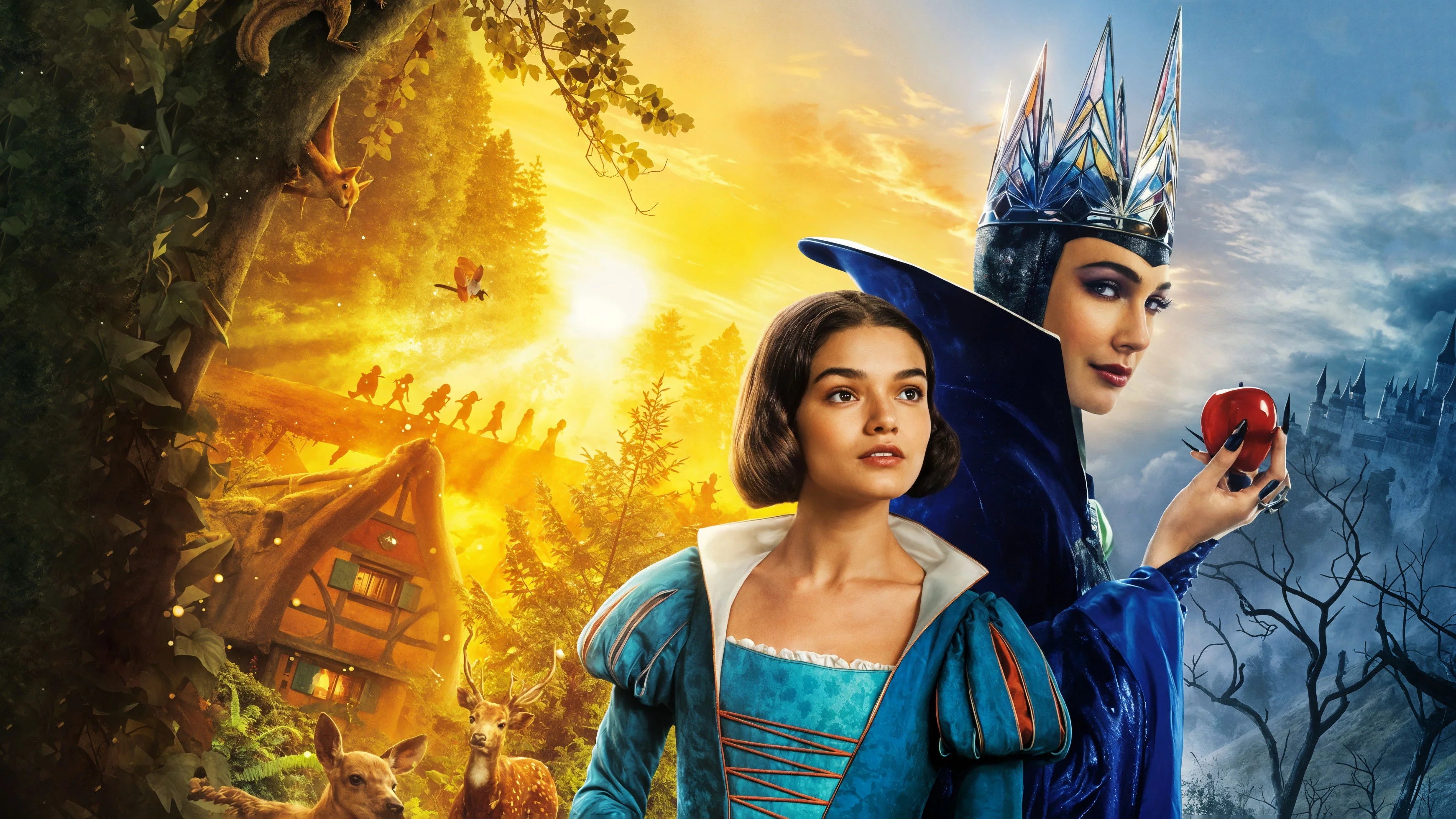 Snow White (2025) home theater movie art - The Popcorn Poster Store