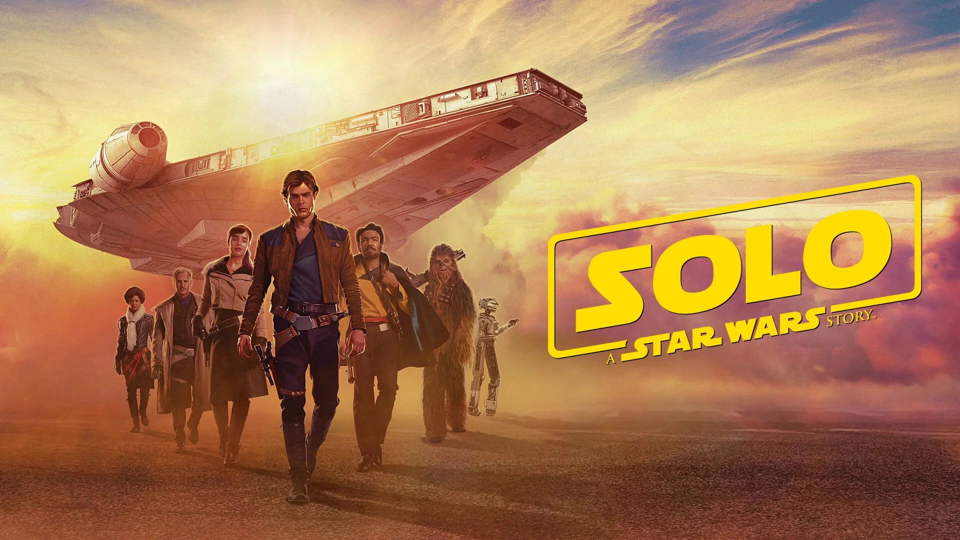 Solo A Star Wars Story (2018) home theater movie art - The Popcorn Poster Store