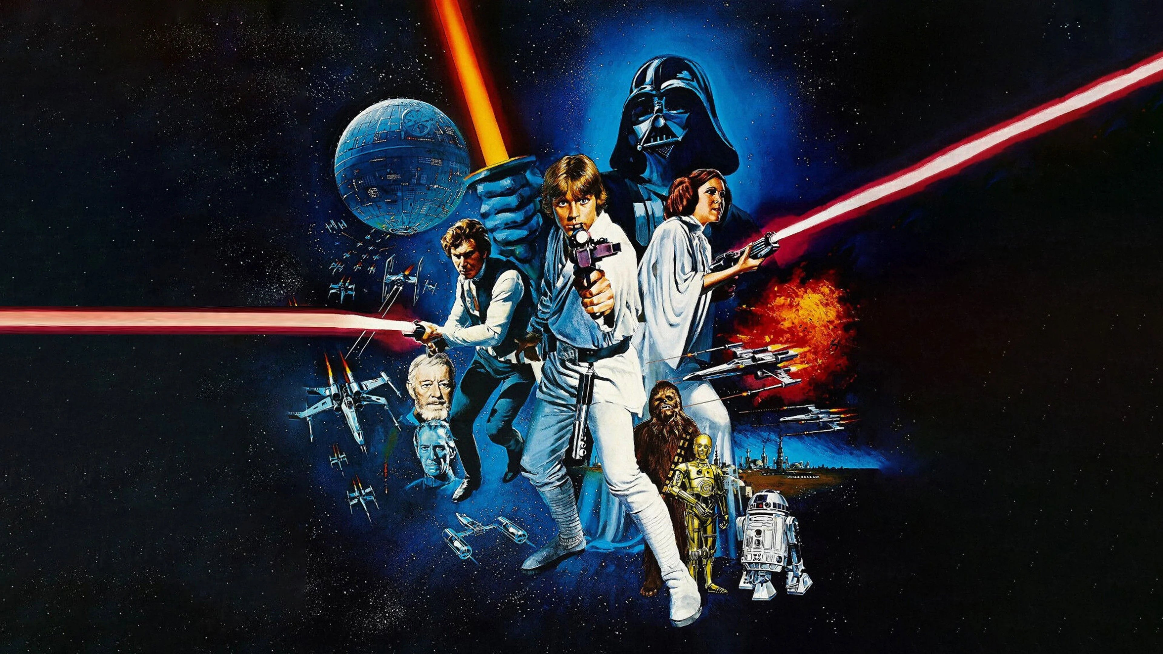 Star Wars (1977) home theater movie art - The Popcorn Poster Store