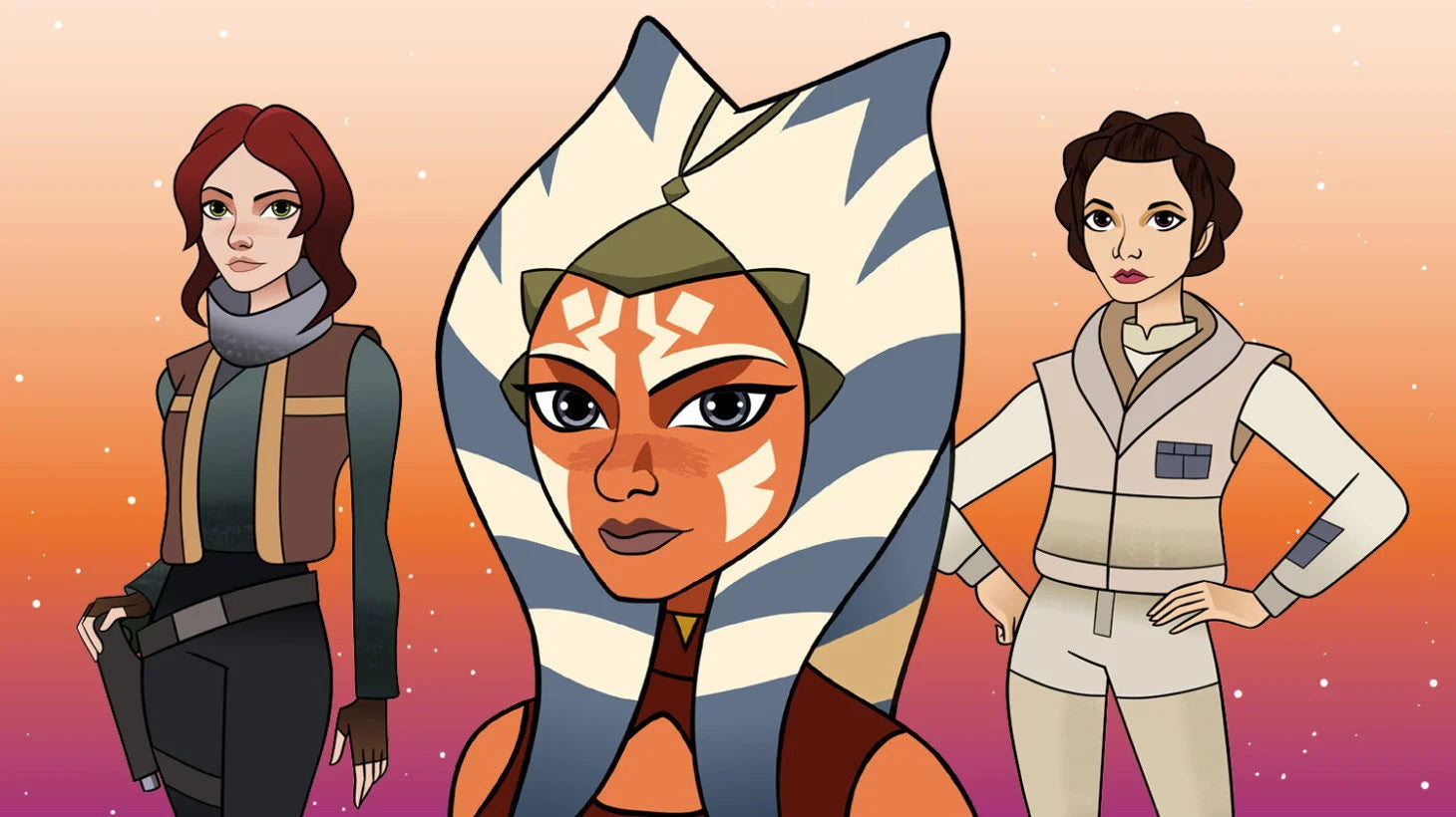 Star Wars Forces of Destiny (2017) home theater movie art - The Popcorn Poster Store