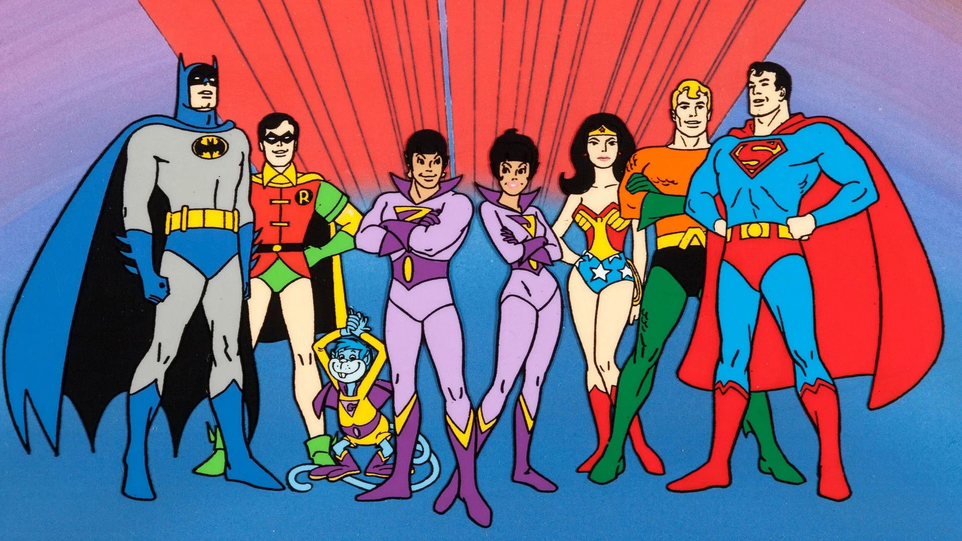 Super Friends (1973) home theater movie art - The Popcorn Poster Store