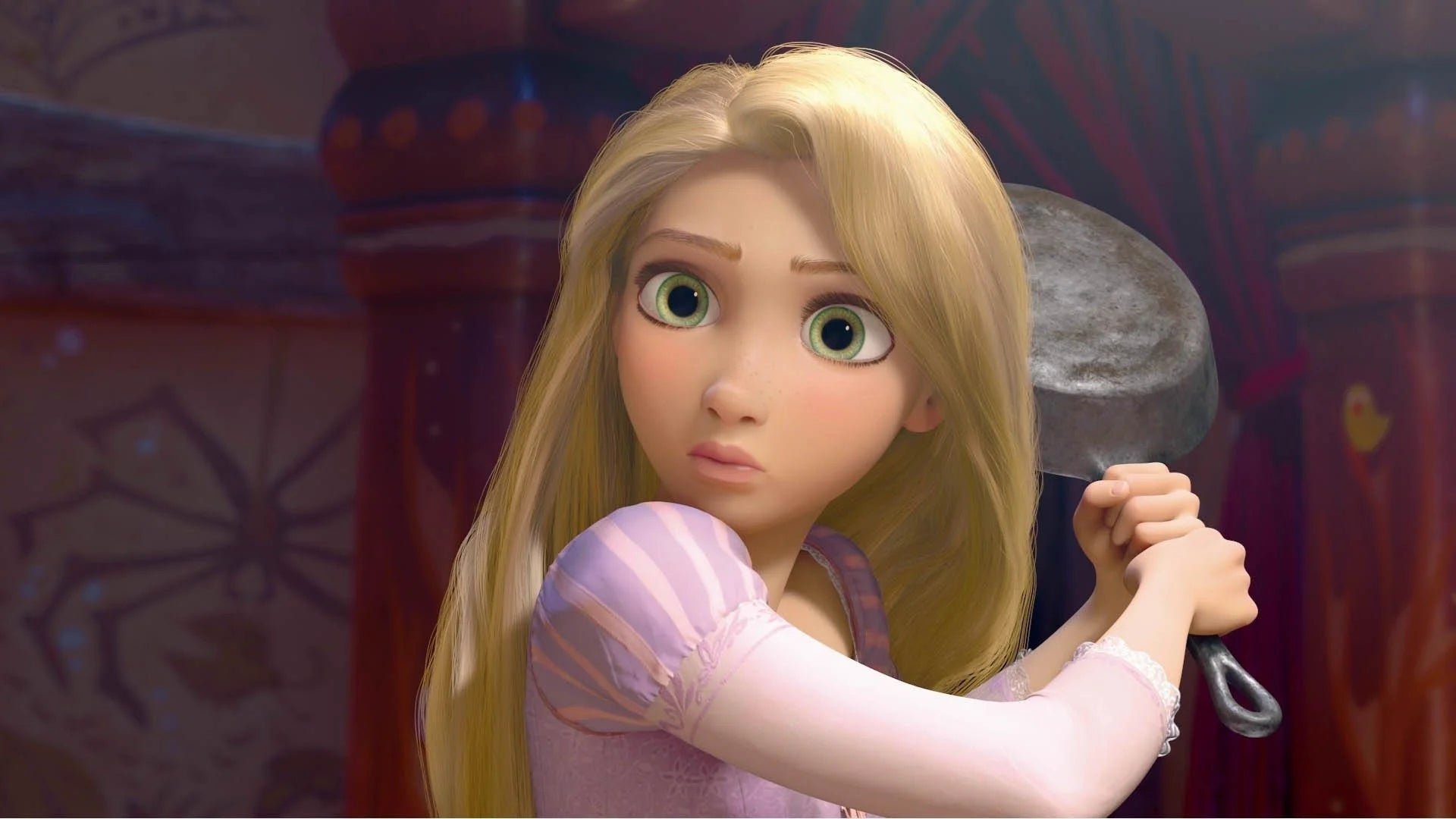 Tangled (2010) home theater movie art - The Popcorn Poster Store