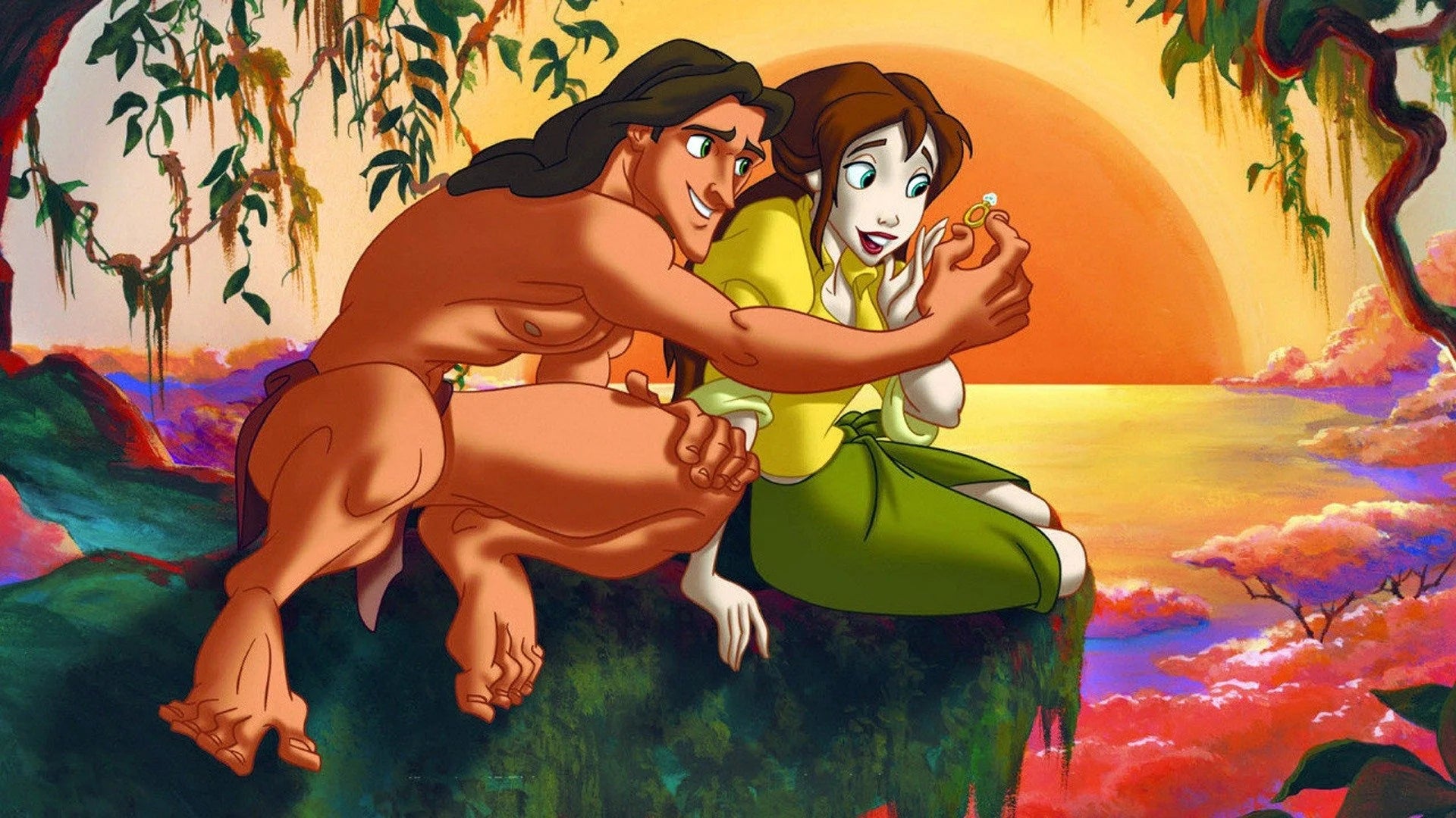 Tarzan & Jane (2002) home theater movie art - The Popcorn Poster Store