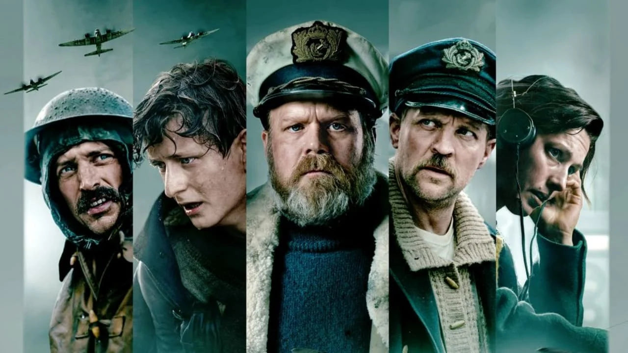 The Arctic Convoy (2023) home theater movie art - The Popcorn Poster Store