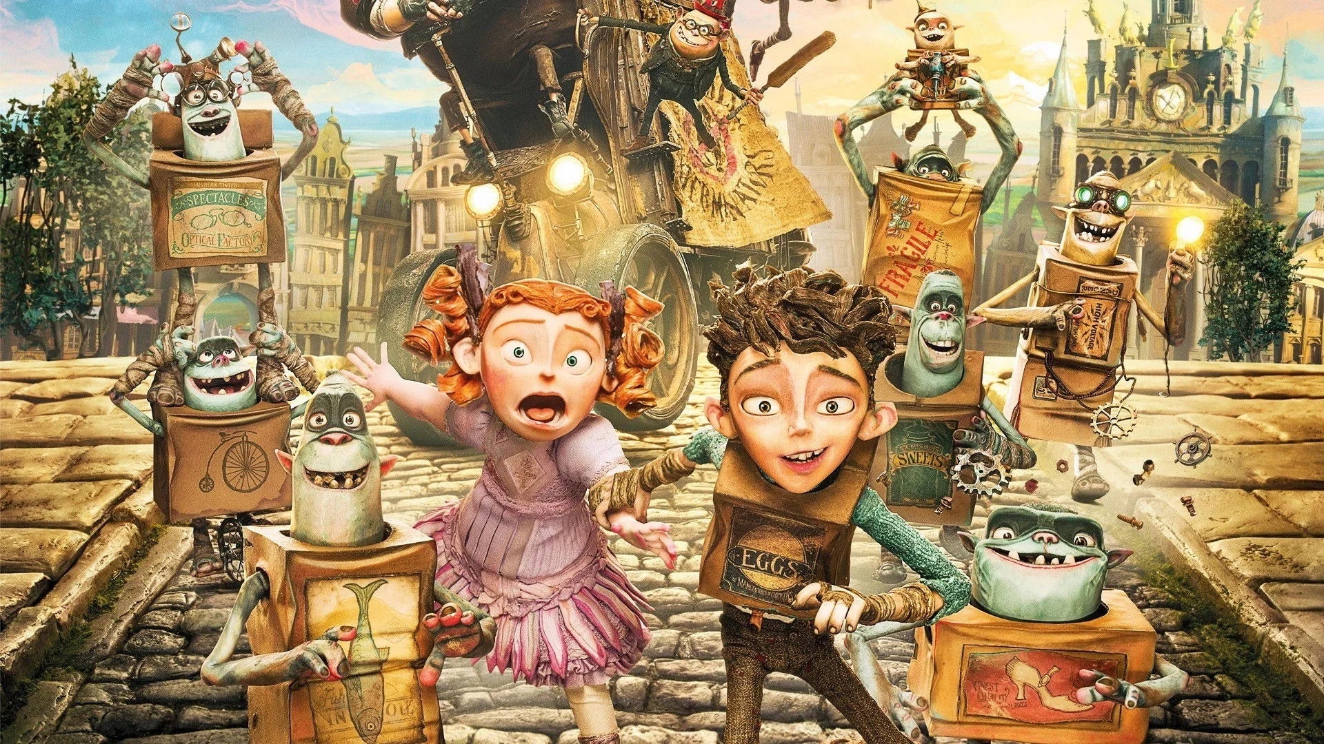 The Boxtrolls (2014) home theater movie art - The Popcorn Poster Store