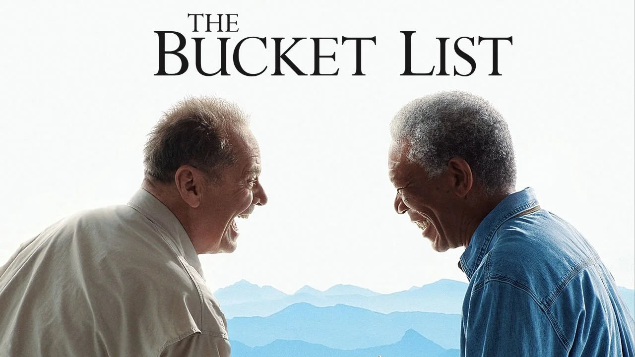 The Bucket List (2007) home theater movie art - The Popcorn Poster Store