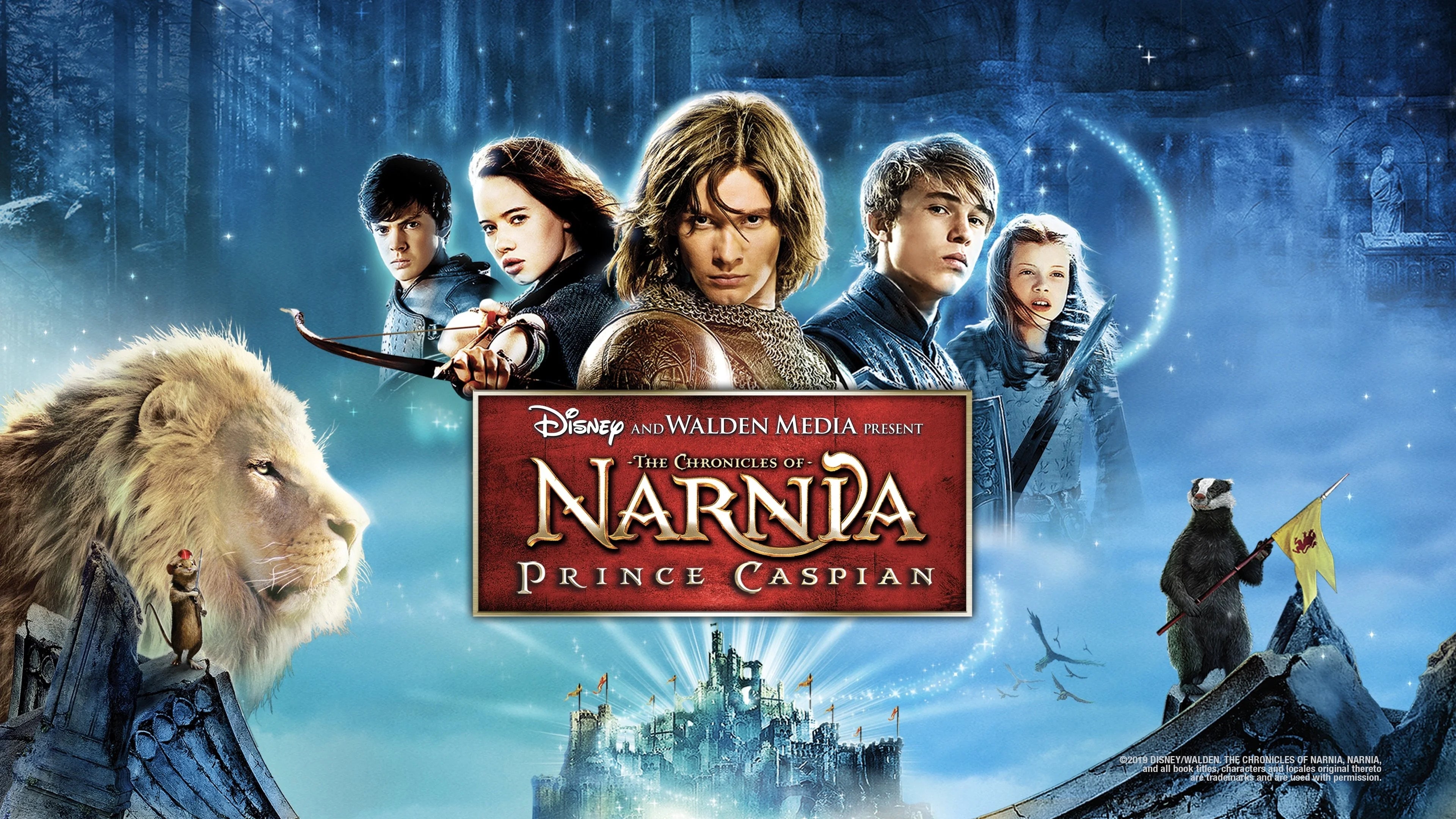 The Chronicles of Narnia Prince Caspian (2008) home theater movie art - The Popcorn Poster Store