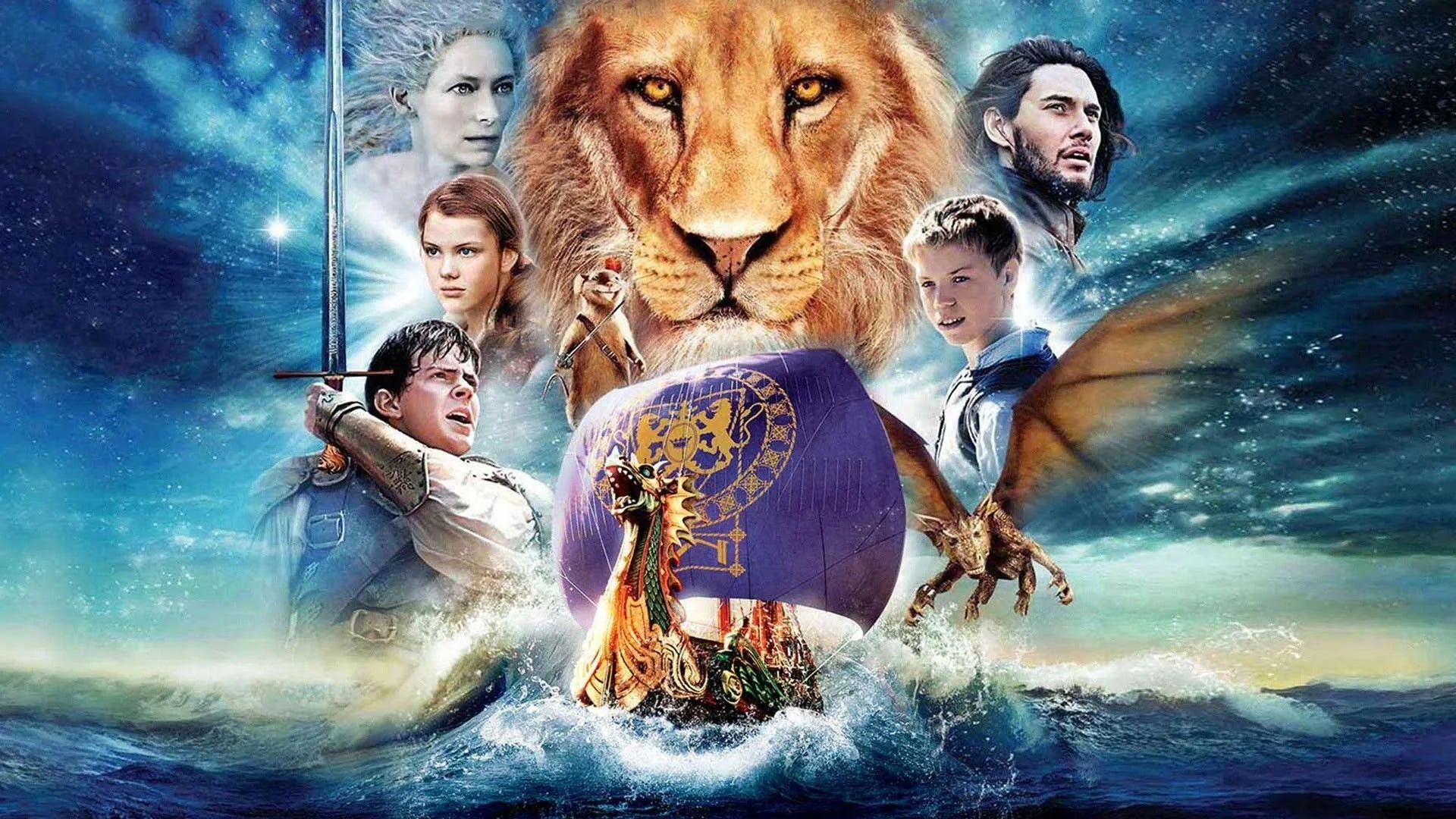 The Chronicles of Narnia The Voyage of the Dawn Treader (2010) home theater movie art - The Popcorn Poster Store