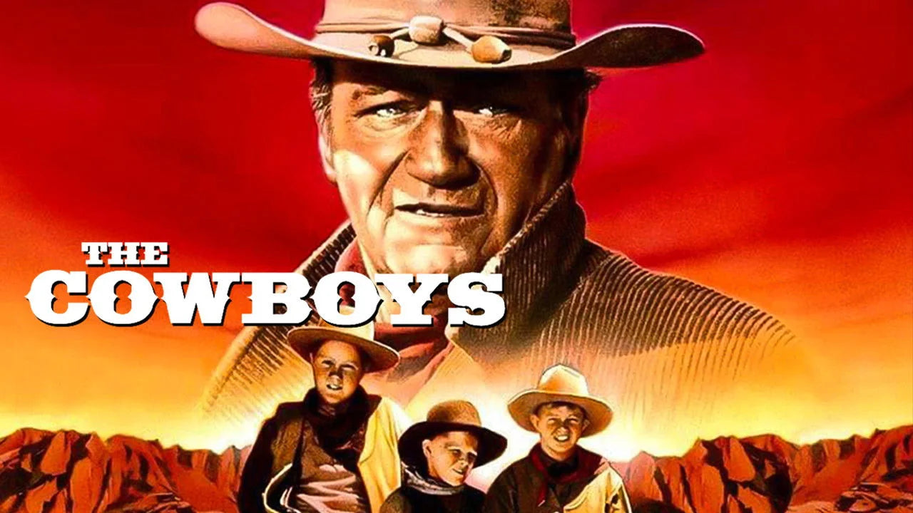 The Cowboys (1972) home theater movie art - The Popcorn Poster Store