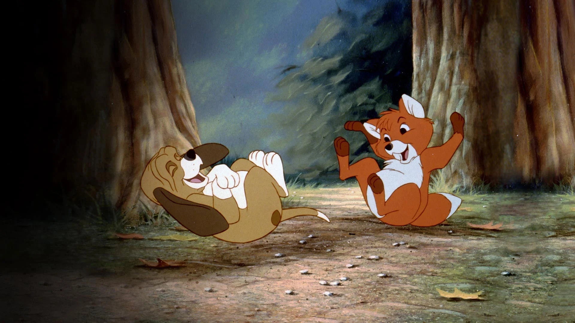 The Fox and the Hound (1981) home theater movie art - The Popcorn Poster Store