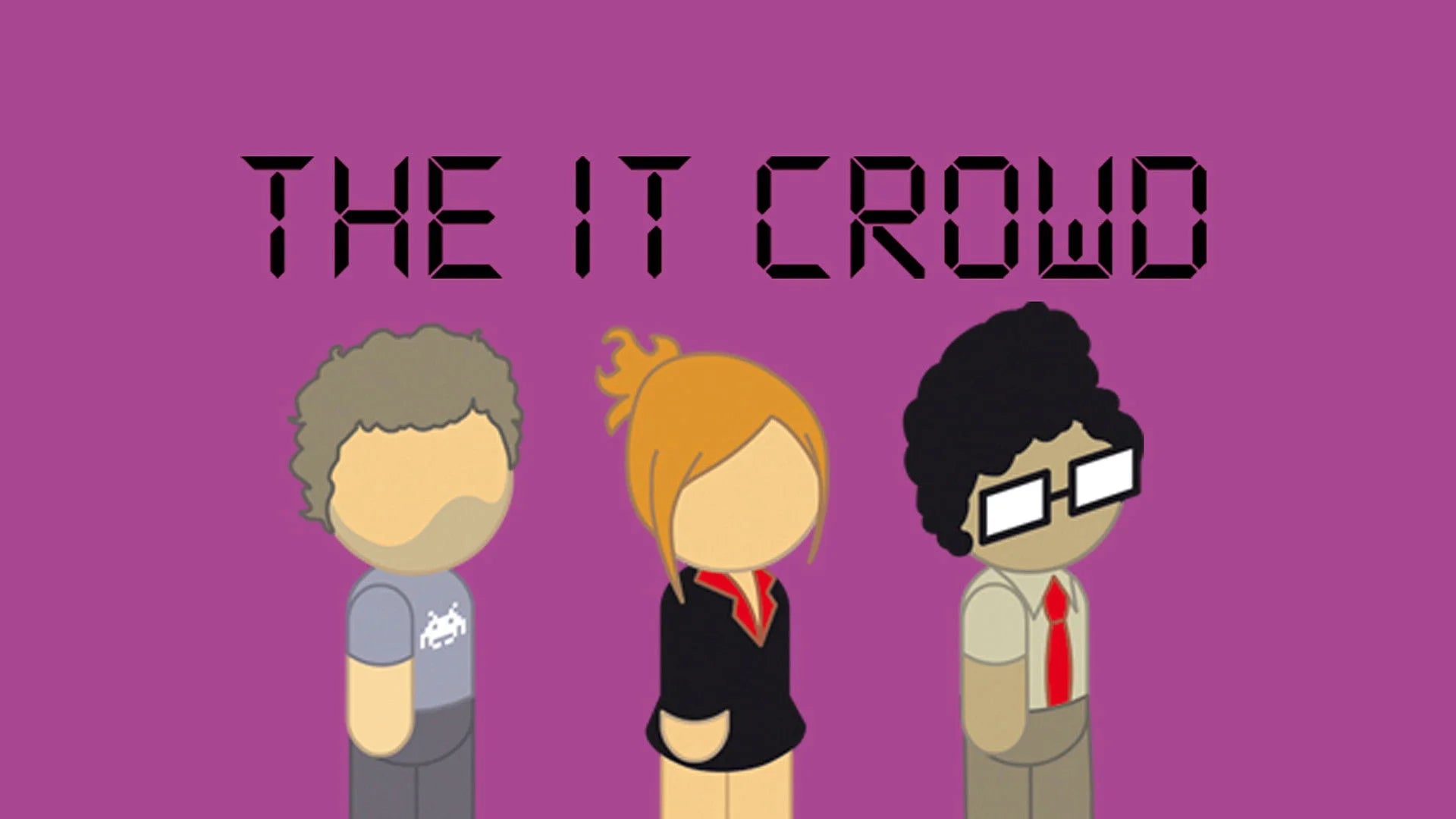 The IT Crowd (2006) home theater movie art - The Popcorn Poster Store