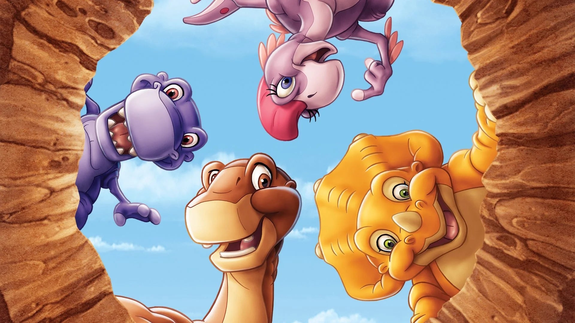 The Land Before Time (1988) home theater movie art - The Popcorn Poster Store